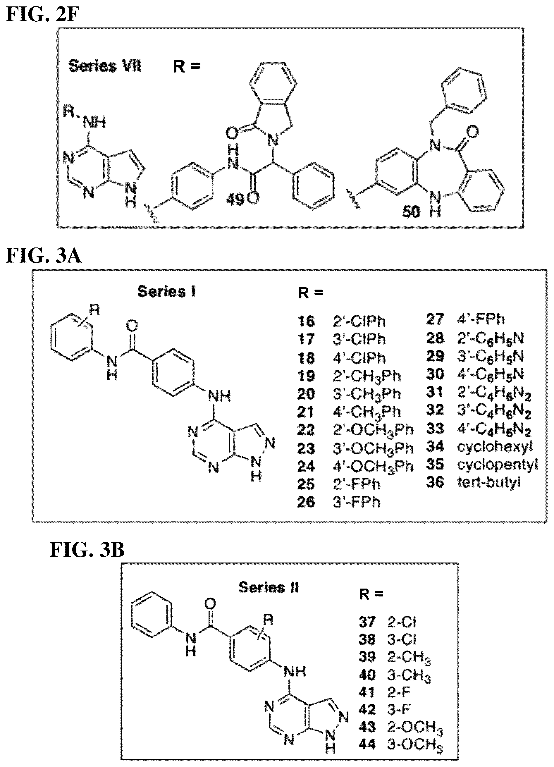 Patent US11814388 Figure 5 – Substituted pyrrolo[2,3-d]pyrimidines and pyrazolo[3,4-d]pyrimidines as inhibitors for multi-resistant cancers