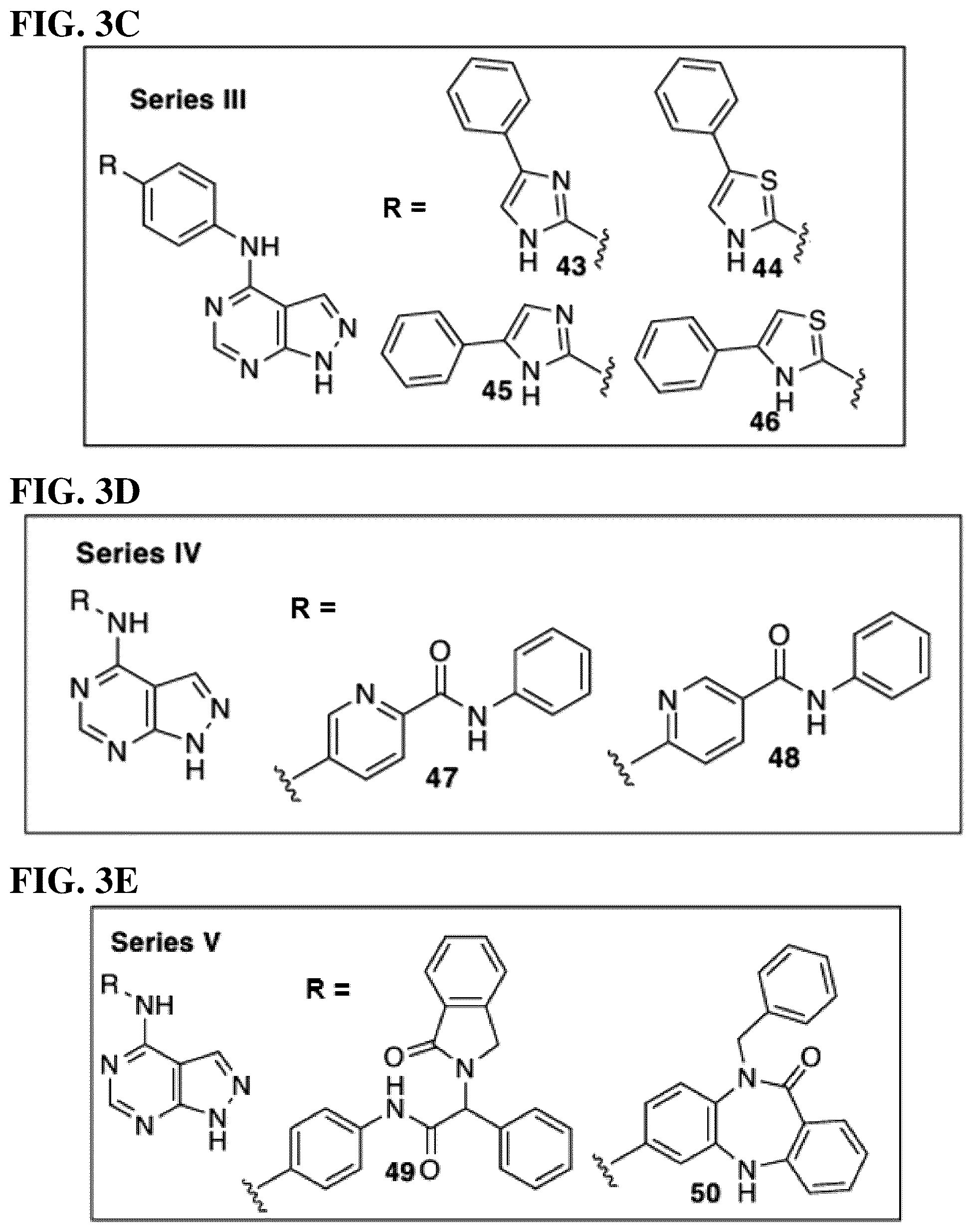 Patent US11814388 Figure 6 – Substituted pyrrolo[2,3-d]pyrimidines and pyrazolo[3,4-d]pyrimidines as inhibitors for multi-resistant cancers