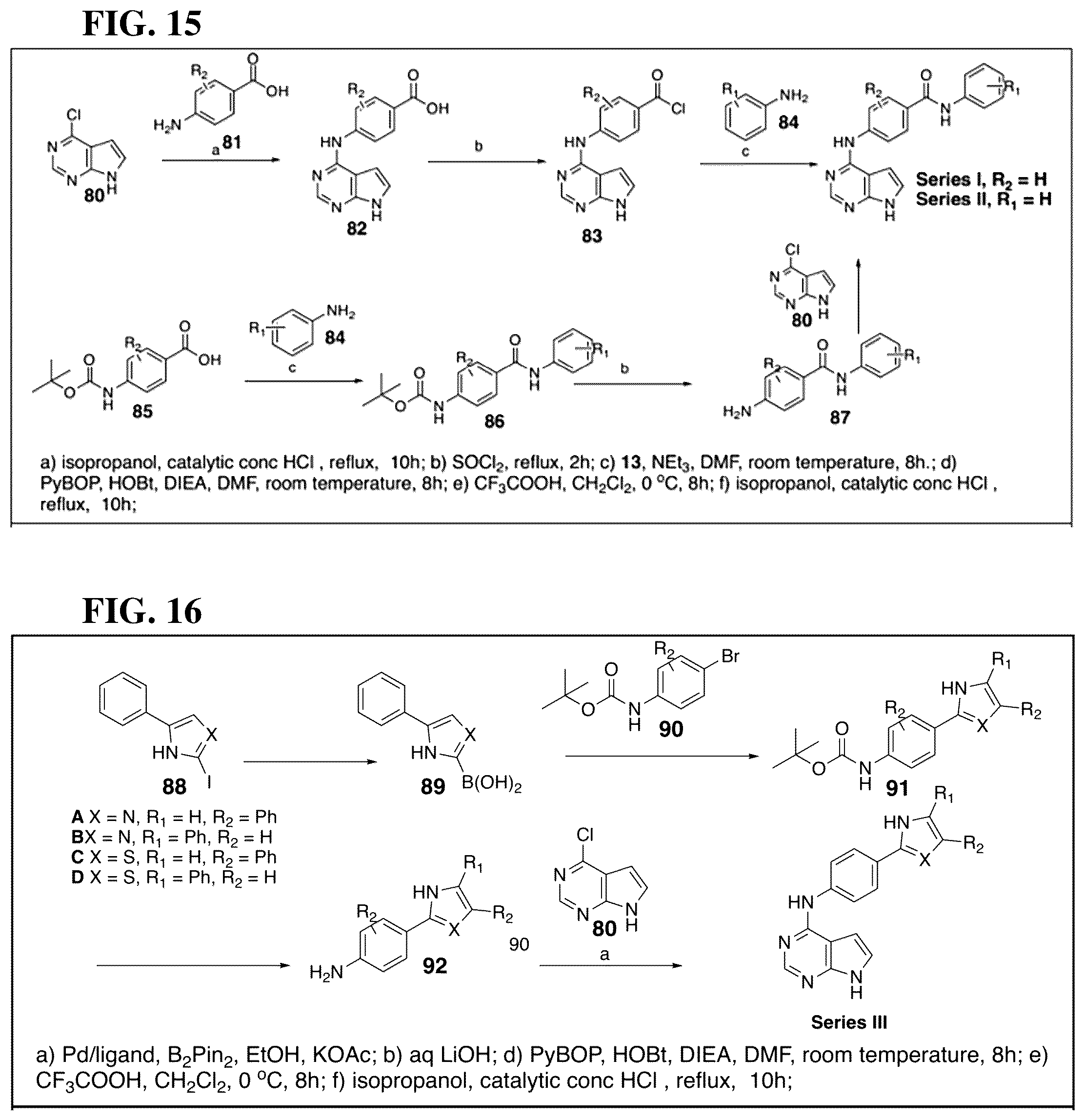 Patent US11814388 Figure 16 – Substituted pyrrolo[2,3-d]pyrimidines and pyrazolo[3,4-d]pyrimidines as inhibitors for multi-resistant cancers