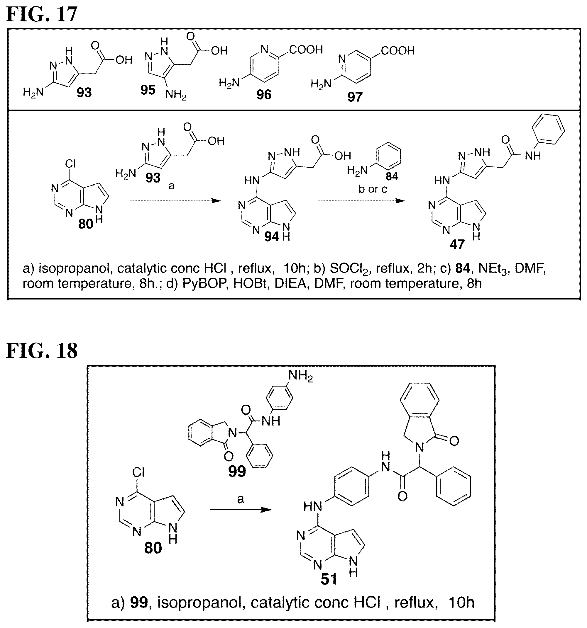 Patent US11814388 Figure 17 – Substituted pyrrolo[2,3-d]pyrimidines and pyrazolo[3,4-d]pyrimidines as inhibitors for multi-resistant cancers