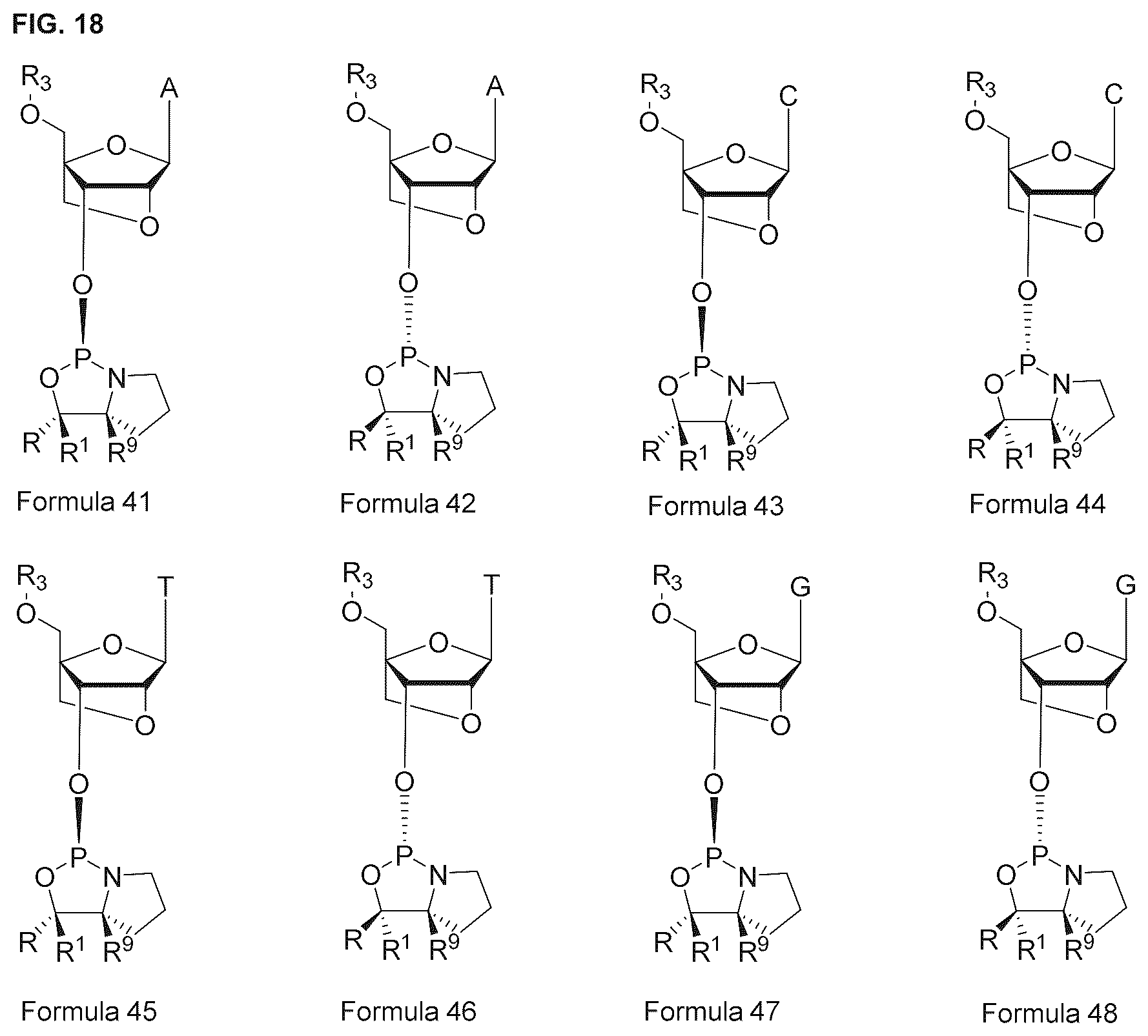 Patent US11814407 Figure 17 – Multiple coupling and oxidation method