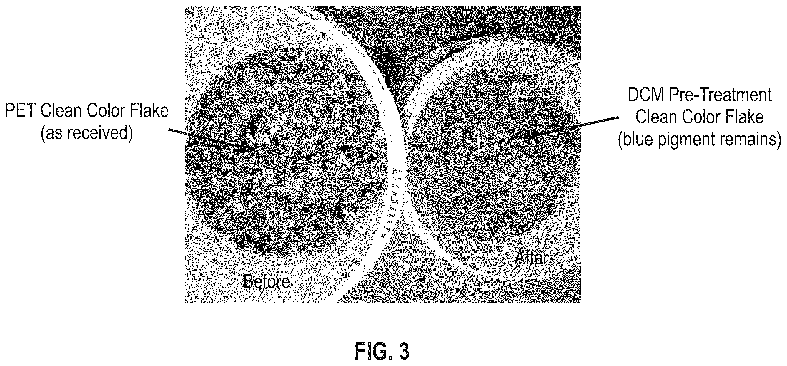 Patent US11814492 Figure 3 – Polyester recycling process with pre-reaction purification
