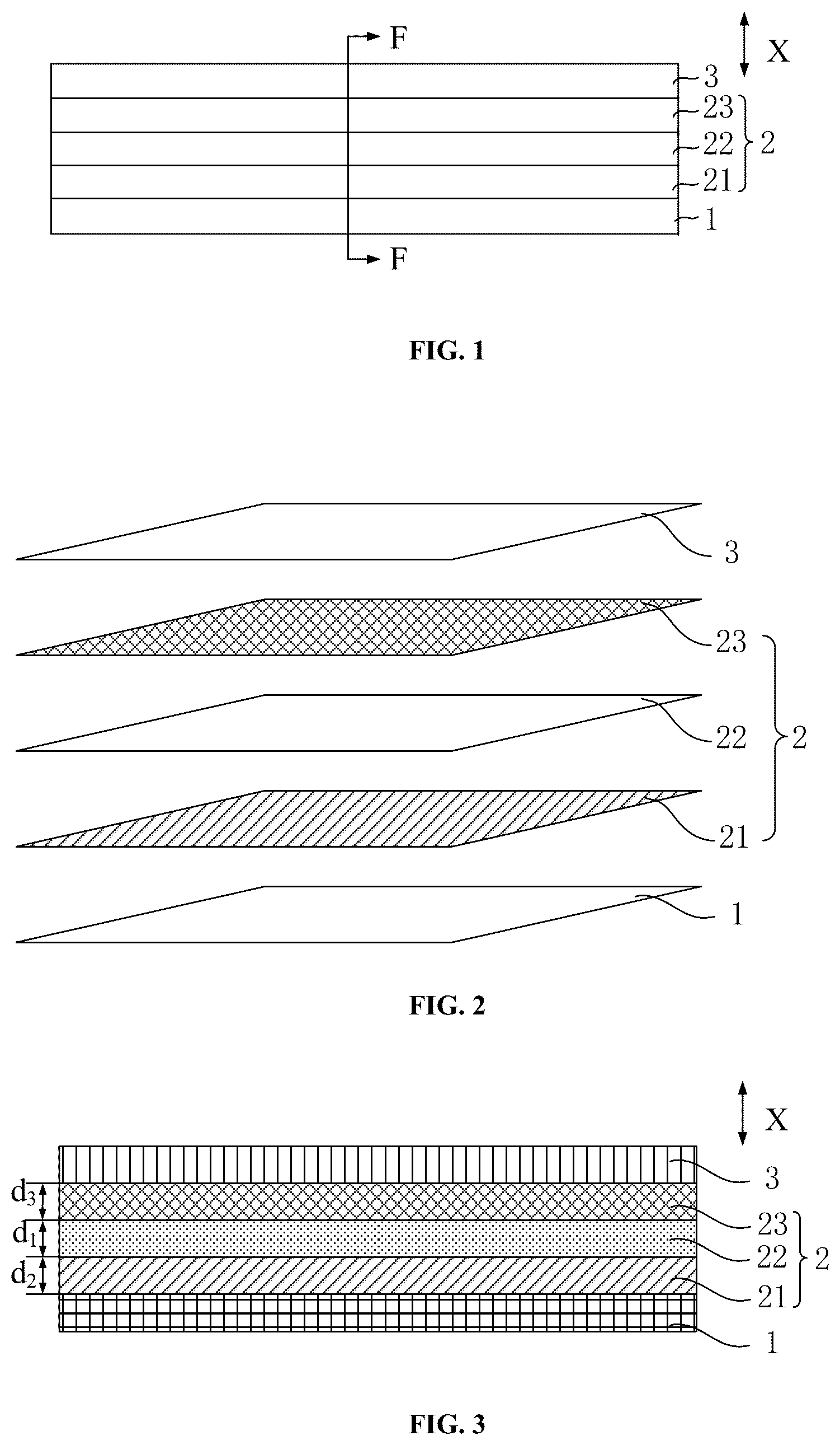 Patent US11814538 Figure 1 – Composite membrane and packaging structure