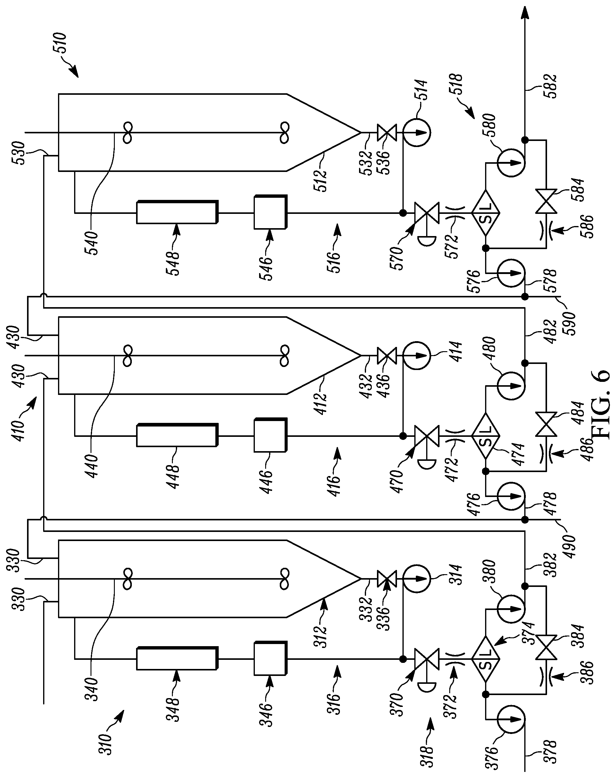 Patent US11814592 Figure 6 – System and method for liquid hydrocarbon desulfurization
