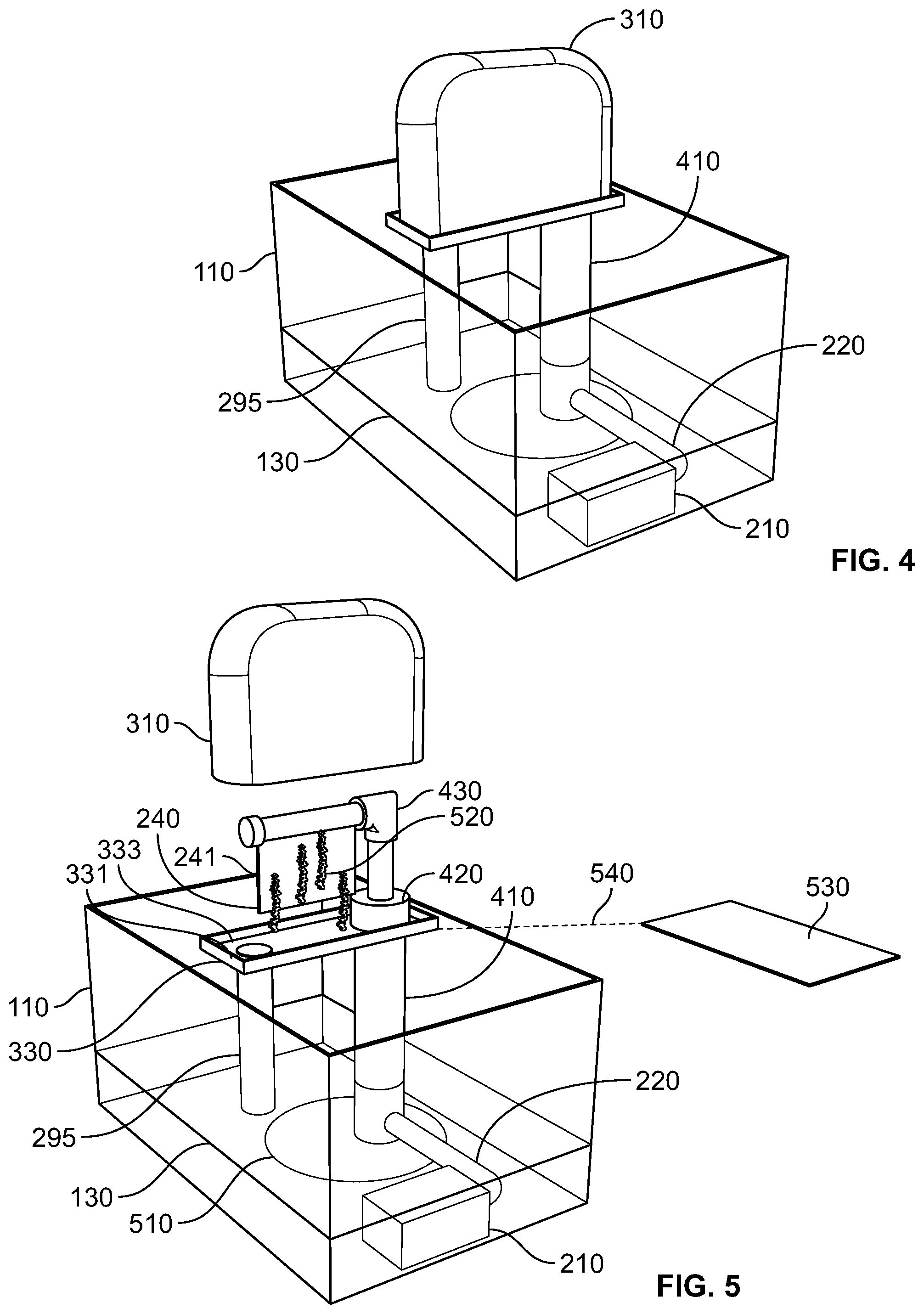 Patent US11814612 Figure 4 – Enhanced macroalgal photobioreactor, algae scrubber, and seaweed cultivator methods and apparatuses—enclosure structures