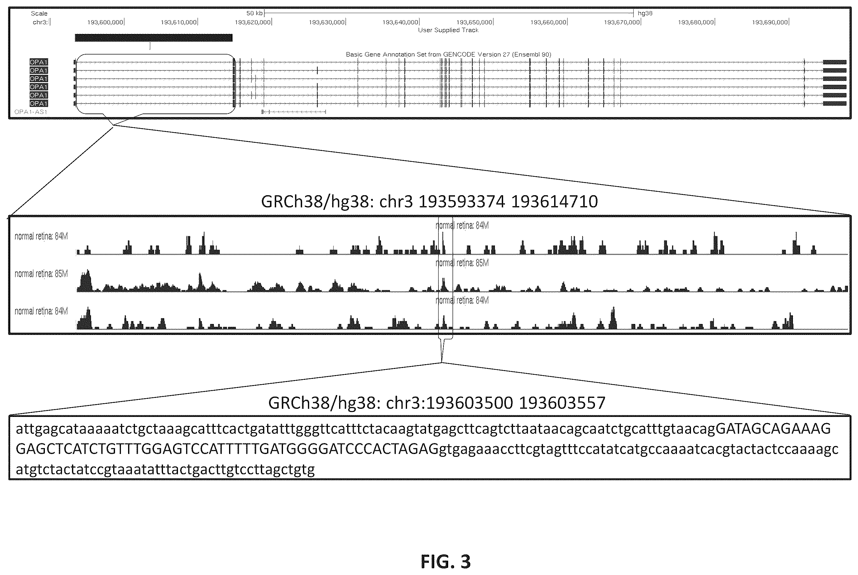Patent US11814622 Figure 4 – OPA1 antisense oligomers for treatment of conditions and diseases