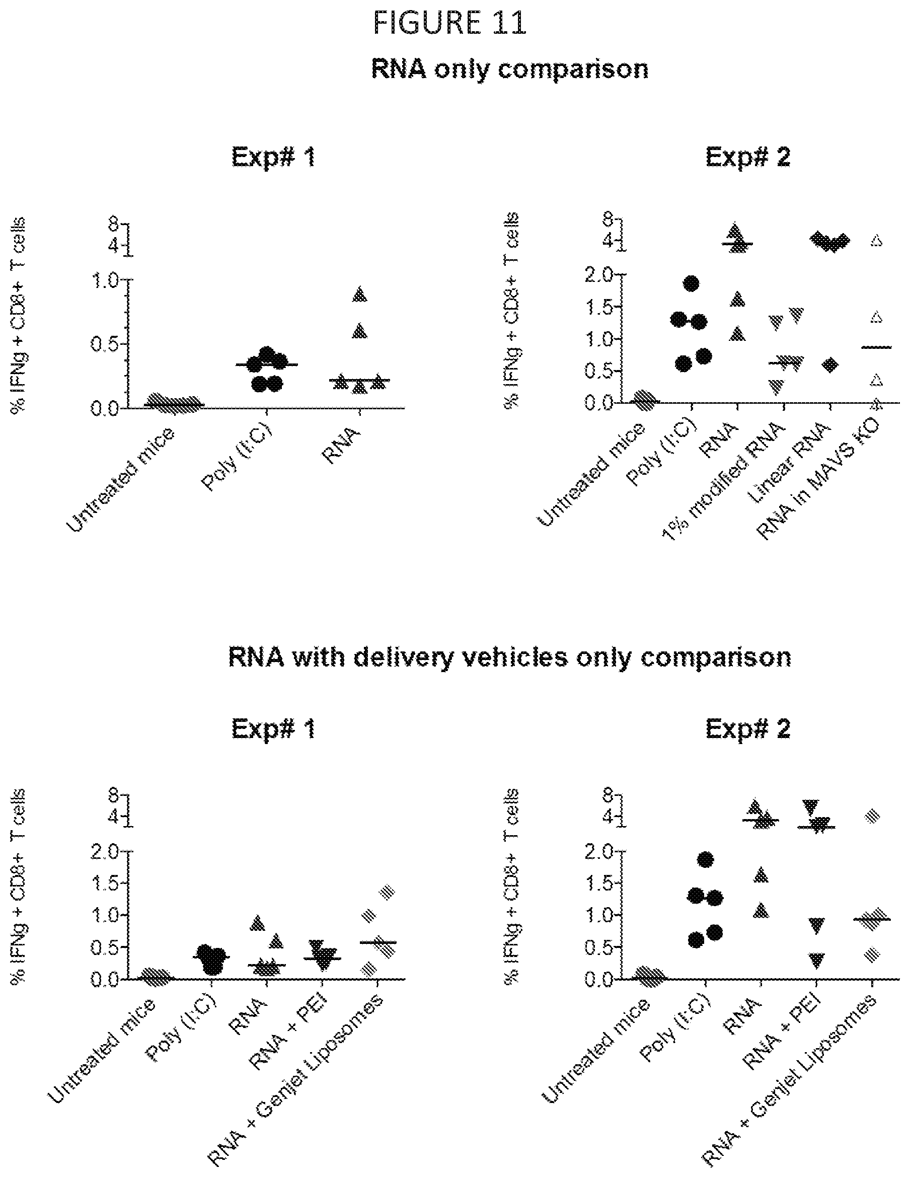 Patent US11814627 Figure 16 – Circular RNAs and their use in immunomodulation