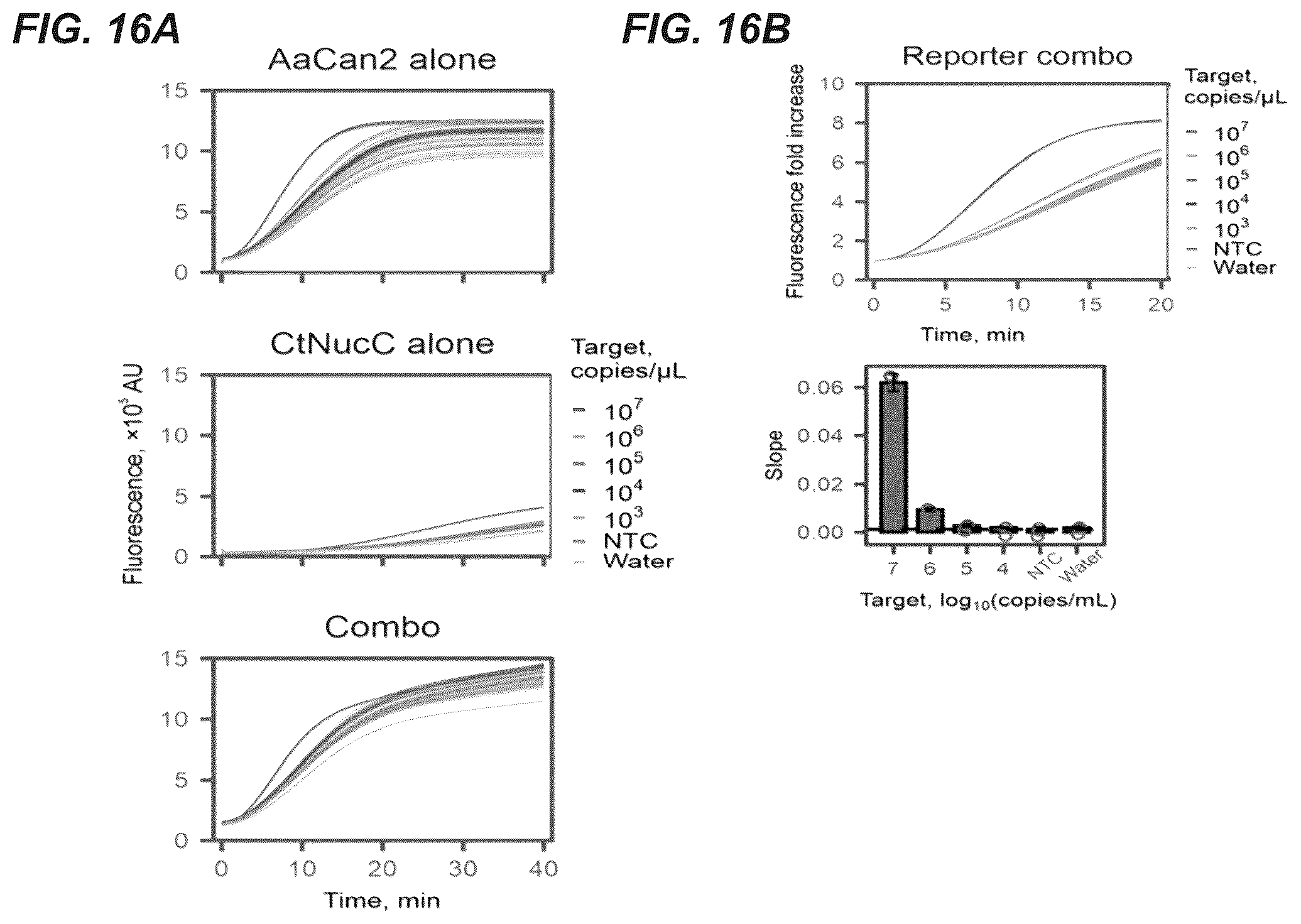 Patent US11814689 Figure 17 – Nucleic acid detection using type III CRISPR complex
