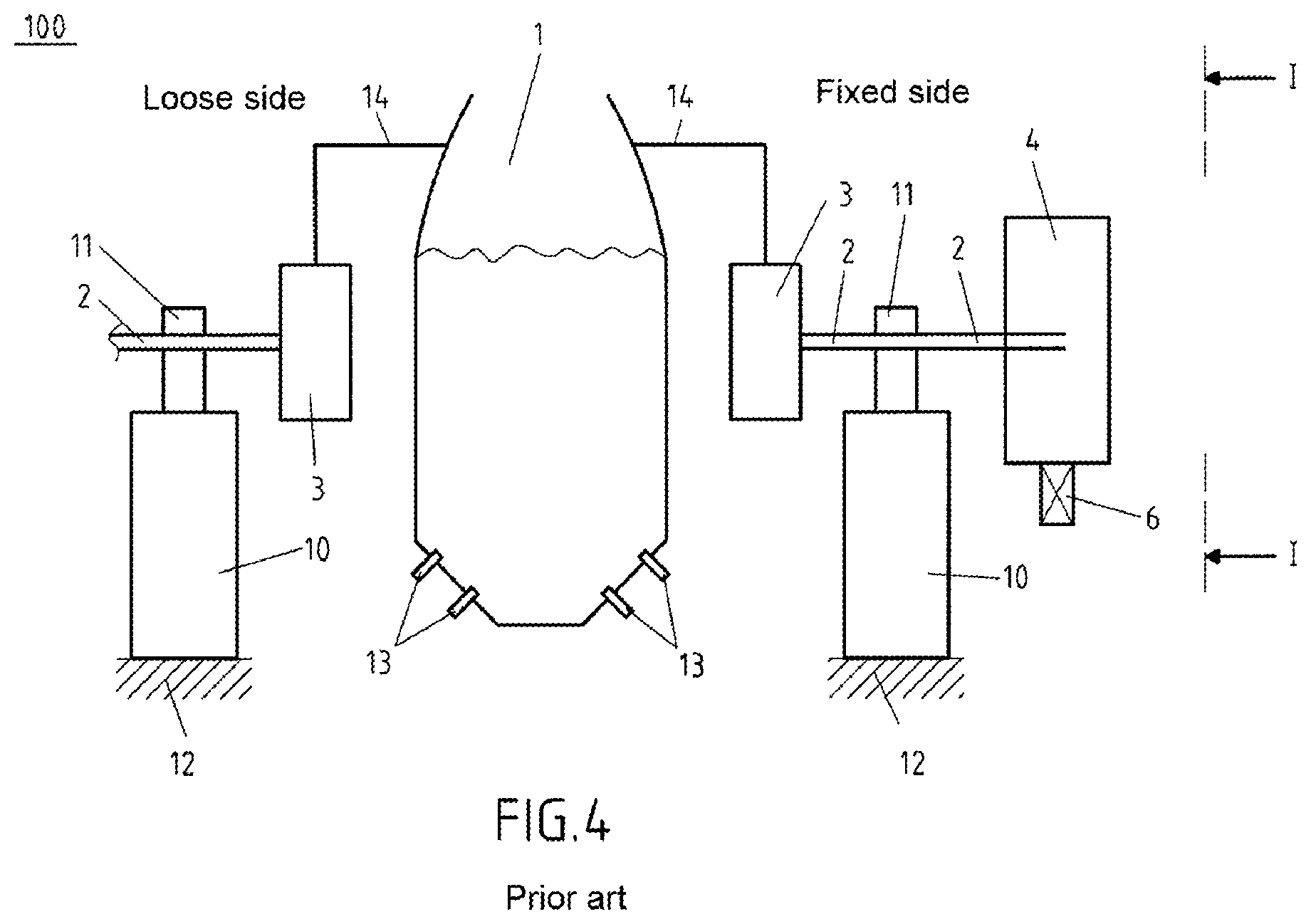 Patent US11814692 Figure 4 – Converter torque support