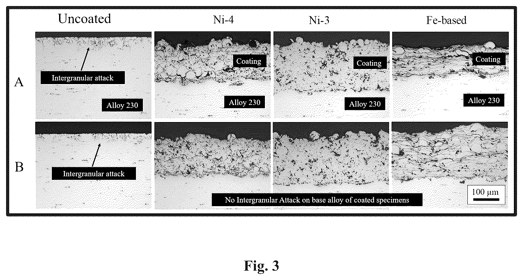 Patent US11814711 Figure 3 – System and method for applying high temperature corrosion resistant amorphous based coatings