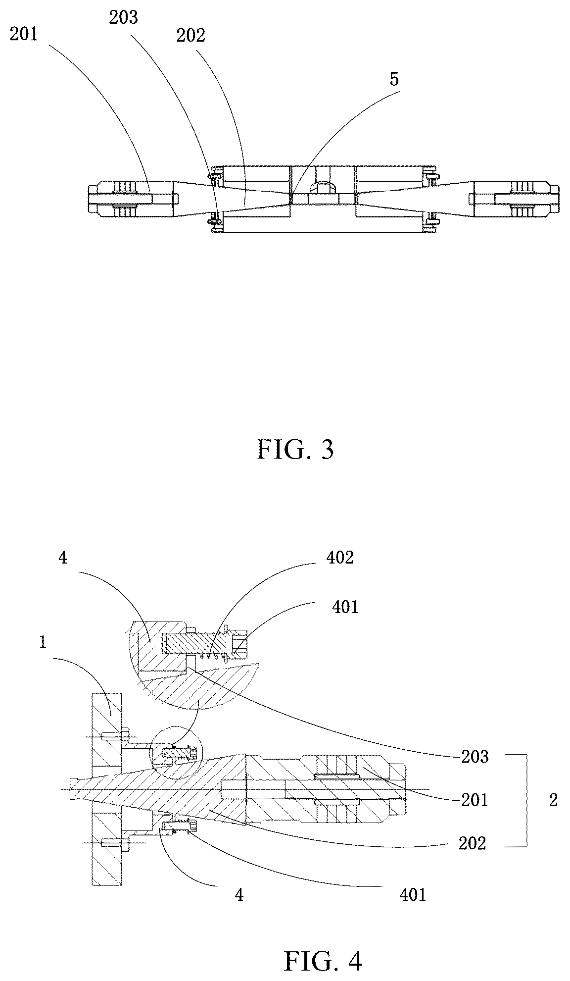 Patent US11814714 Figure 2 – Device for reducing and homogenizing residual stress of a metal frame