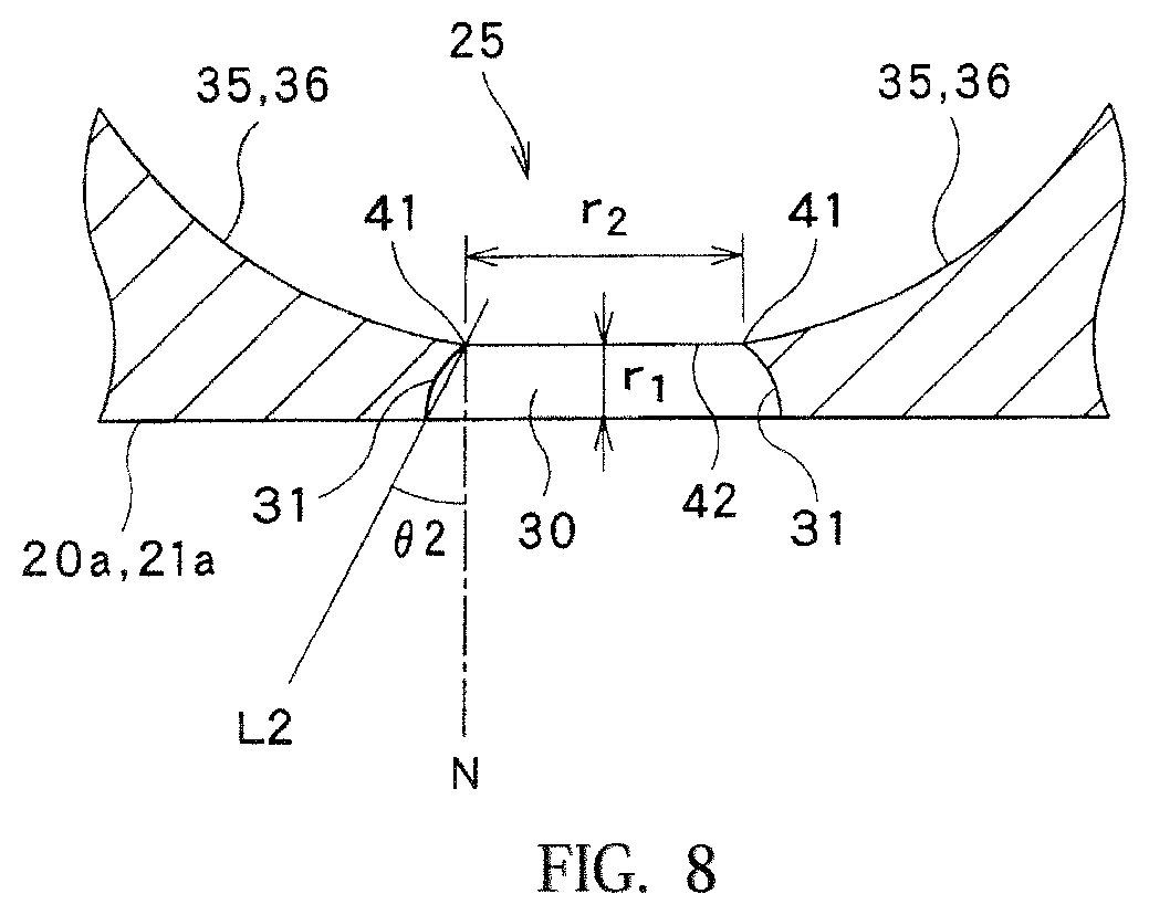 Patent US11814719 Figure 5 – Method of manufacturing deposition mask, intermediate product to which deposition mask is allocated, and deposition mask