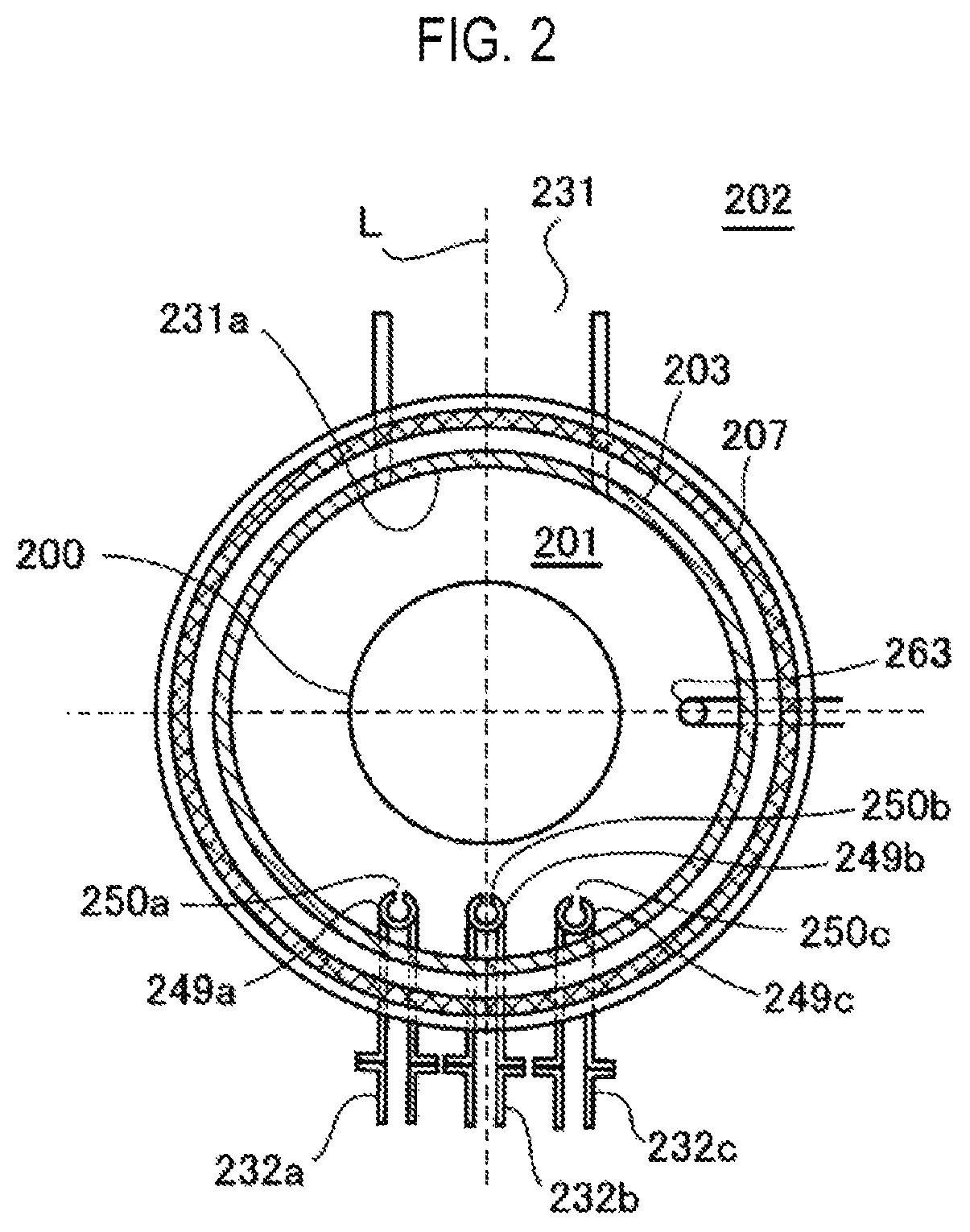 Patent US11814725 Figure 2 – Method of cleaning, method of manufacturing semiconductor device, substrate processing apparatus, and recording medium