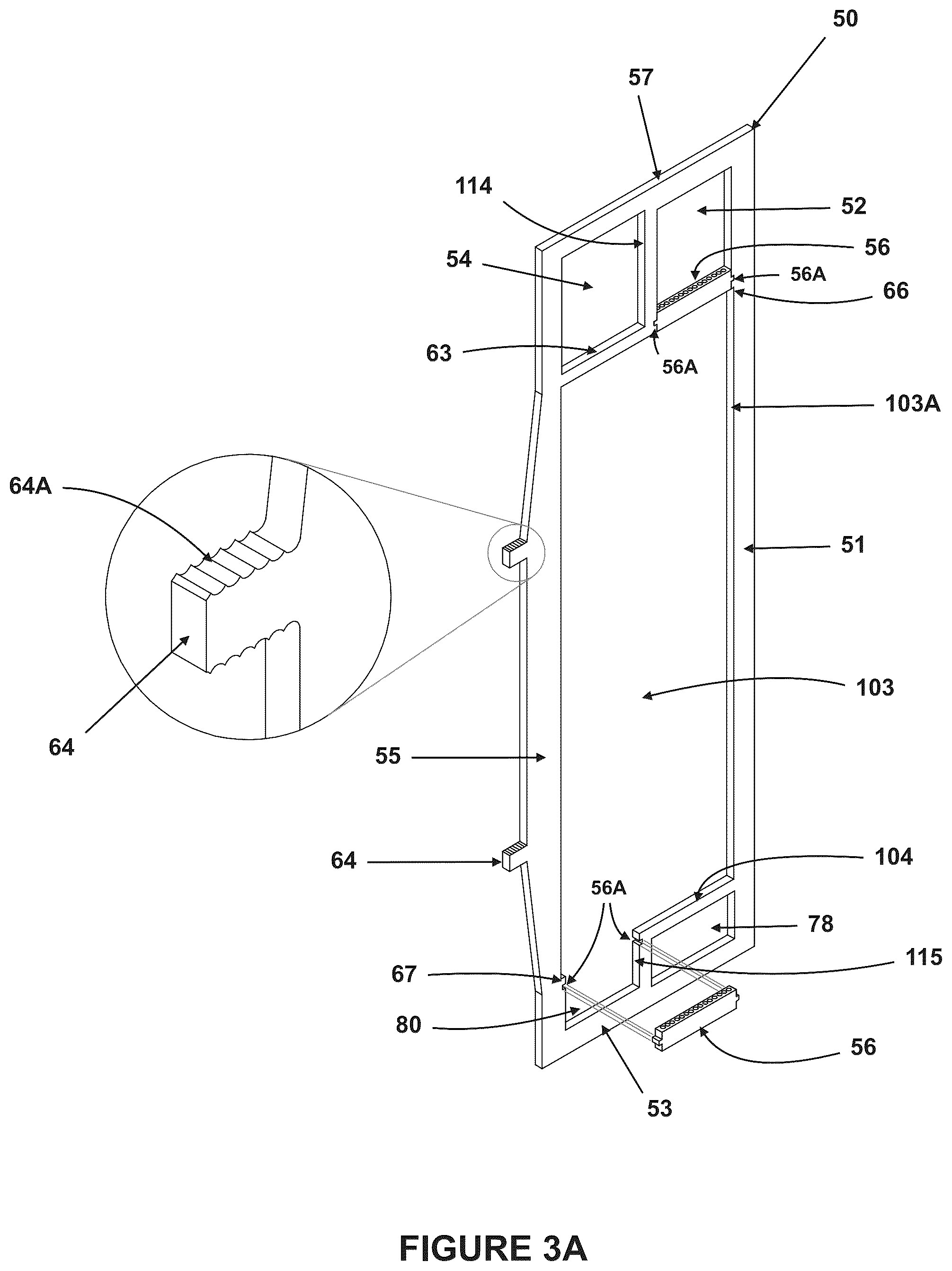 Patent US11814741 Figure 3 – Integrally combined current carrier circulation chamber and frame for use in unipolar electrochemical devices