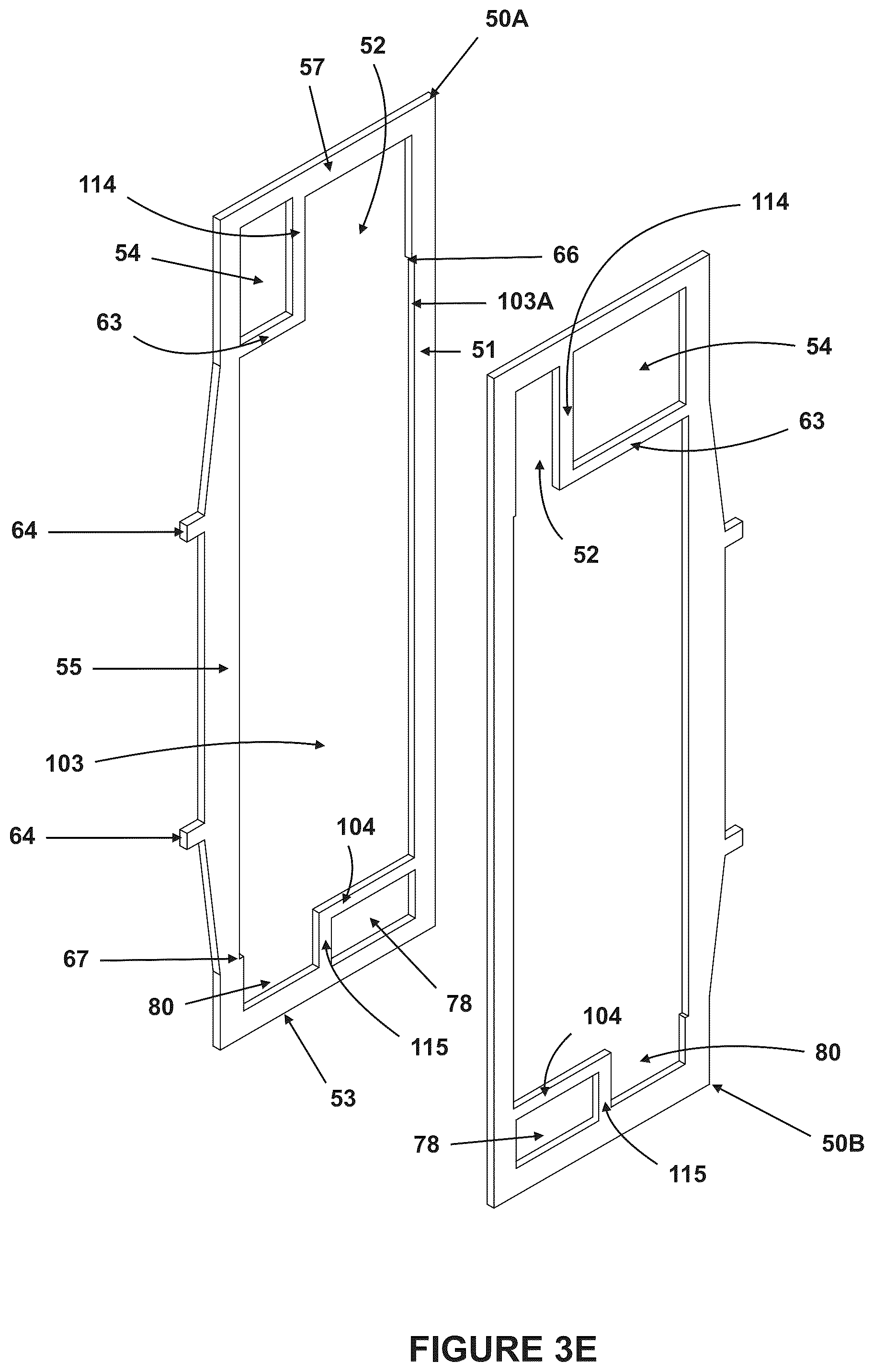 Patent US11814741 Figure 7 – Integrally combined current carrier circulation chamber and frame for use in unipolar electrochemical devices
