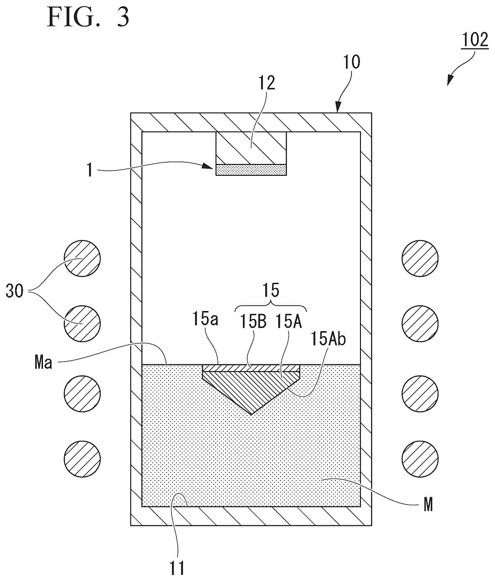 Patent US11814749 Figure 3 – Single crystal growth crucible and single crystal growth method