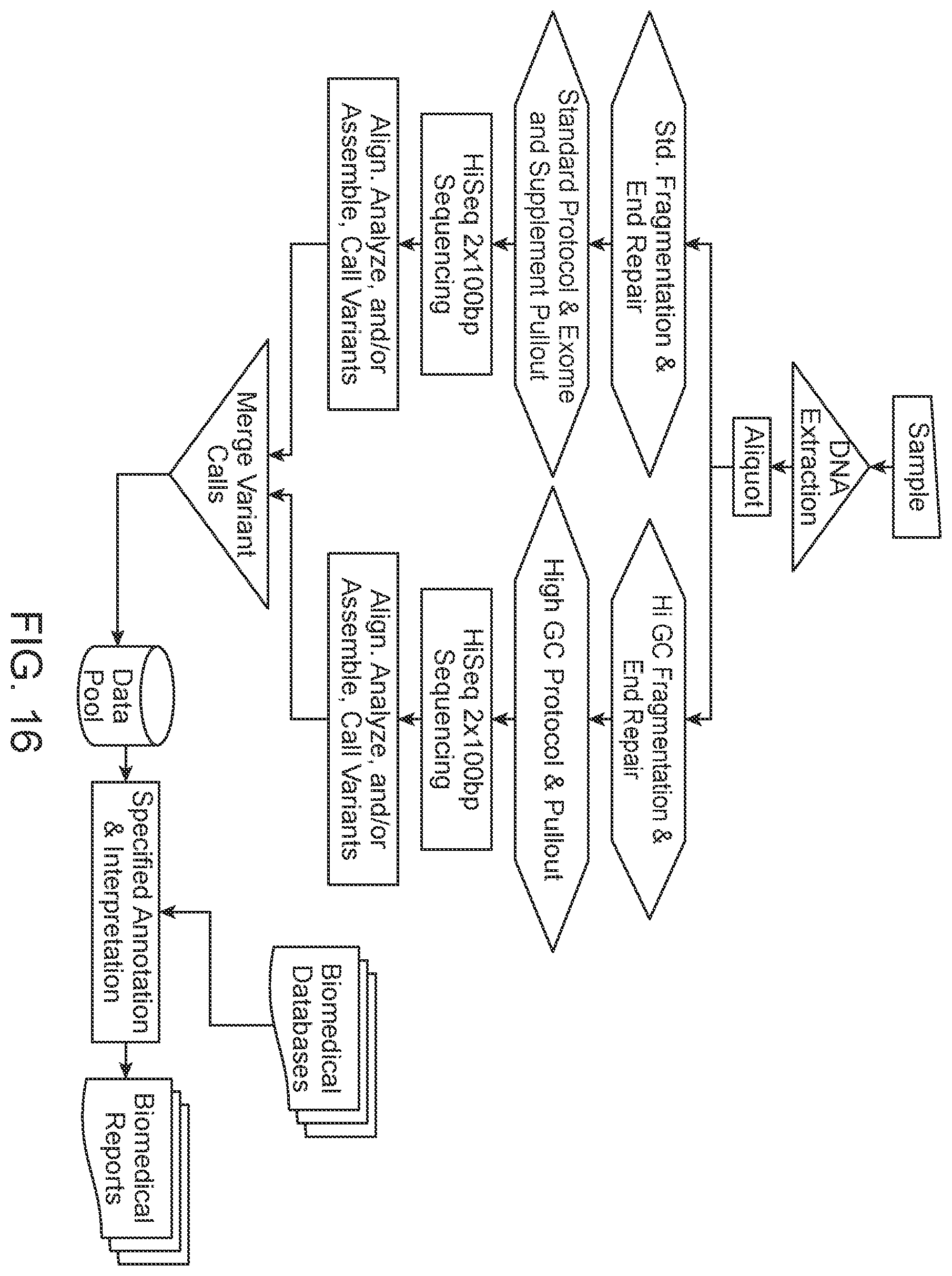 Patent US11814750 Figure 16 – Compositions, methods and systems for processing or analyzing multi-species nucleic acid samples