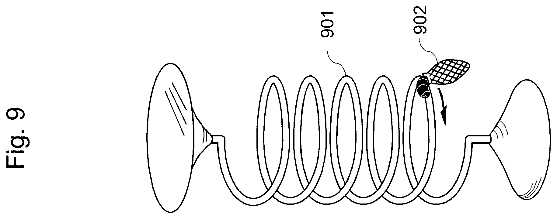 Patent US11814751 Figure 9 – Method for producing long bagworm silk threads and production device therefor