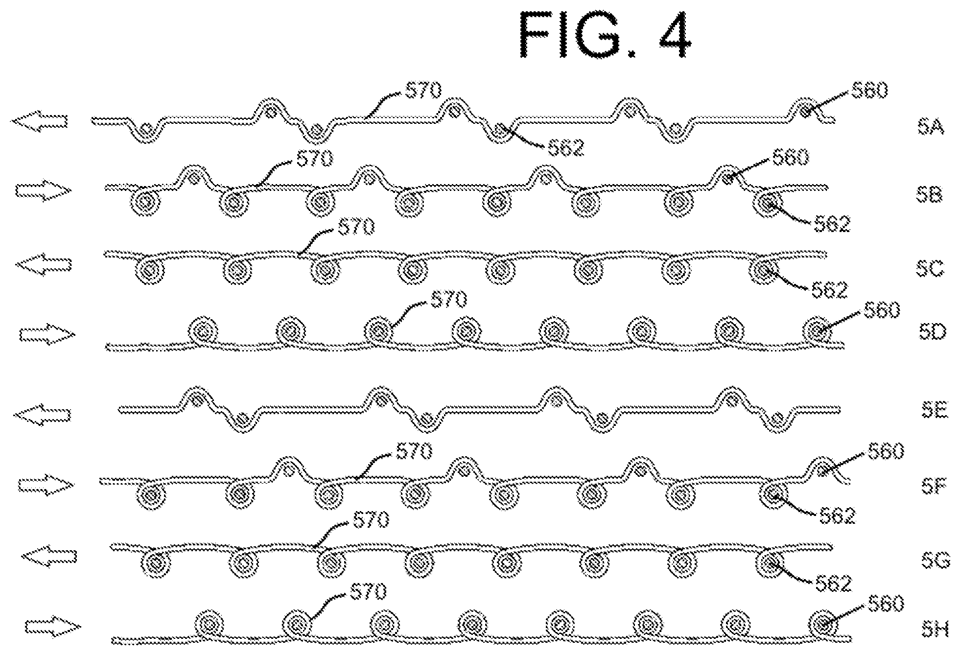 Patent US11814758 Figure 5 – Upper including a knitted component