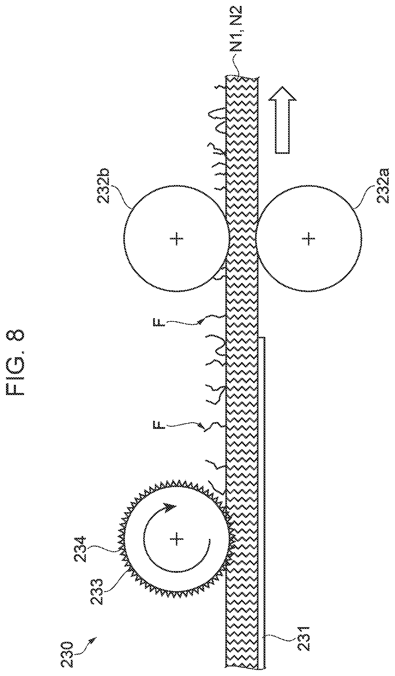 Patent US11814762 Figure 6 – Fiber structure manufacturing apparatus, fiber structure manufacturing method, and fiber structure