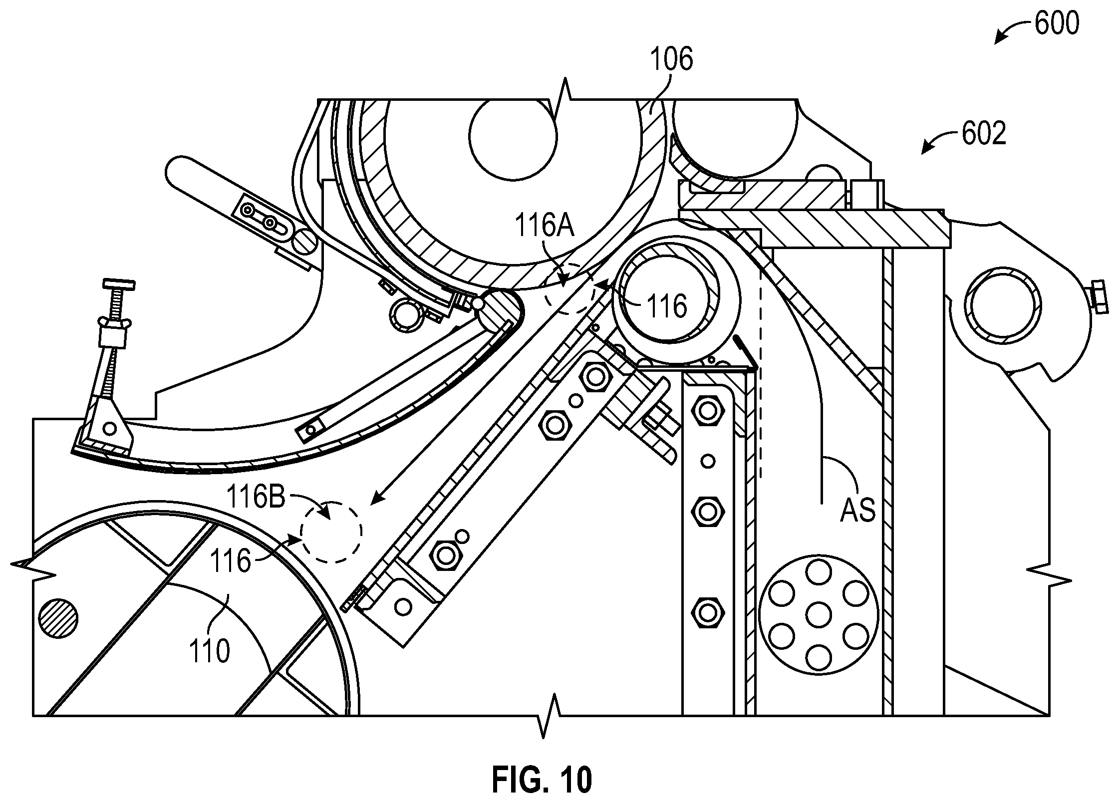 Patent US11814763 Figure 8 – Machines systems and methods for making random fiber webs