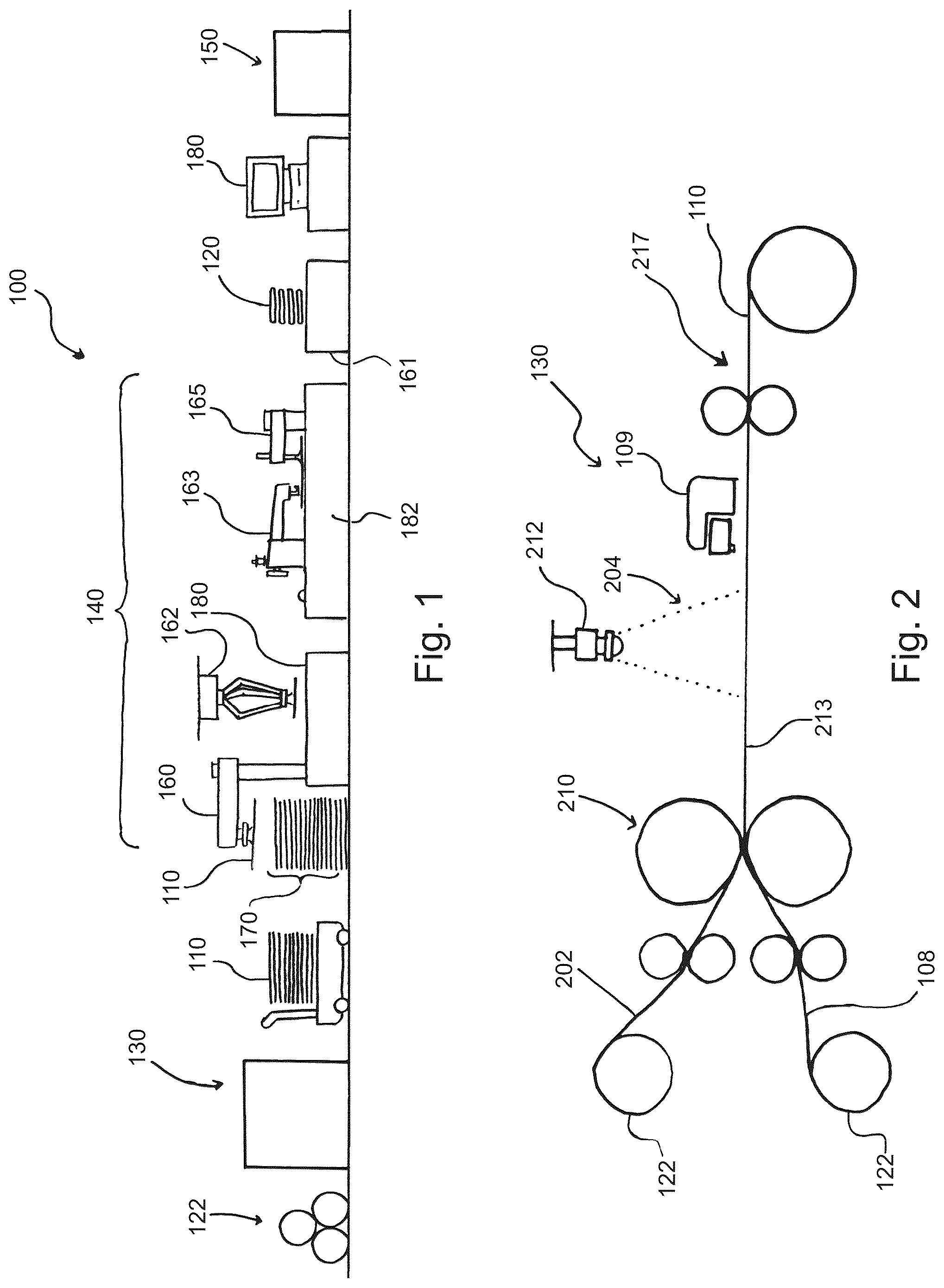 Patent US11814766 Figure 1 – Systems and methods for automated manufacturing of flexible goods and related technologies