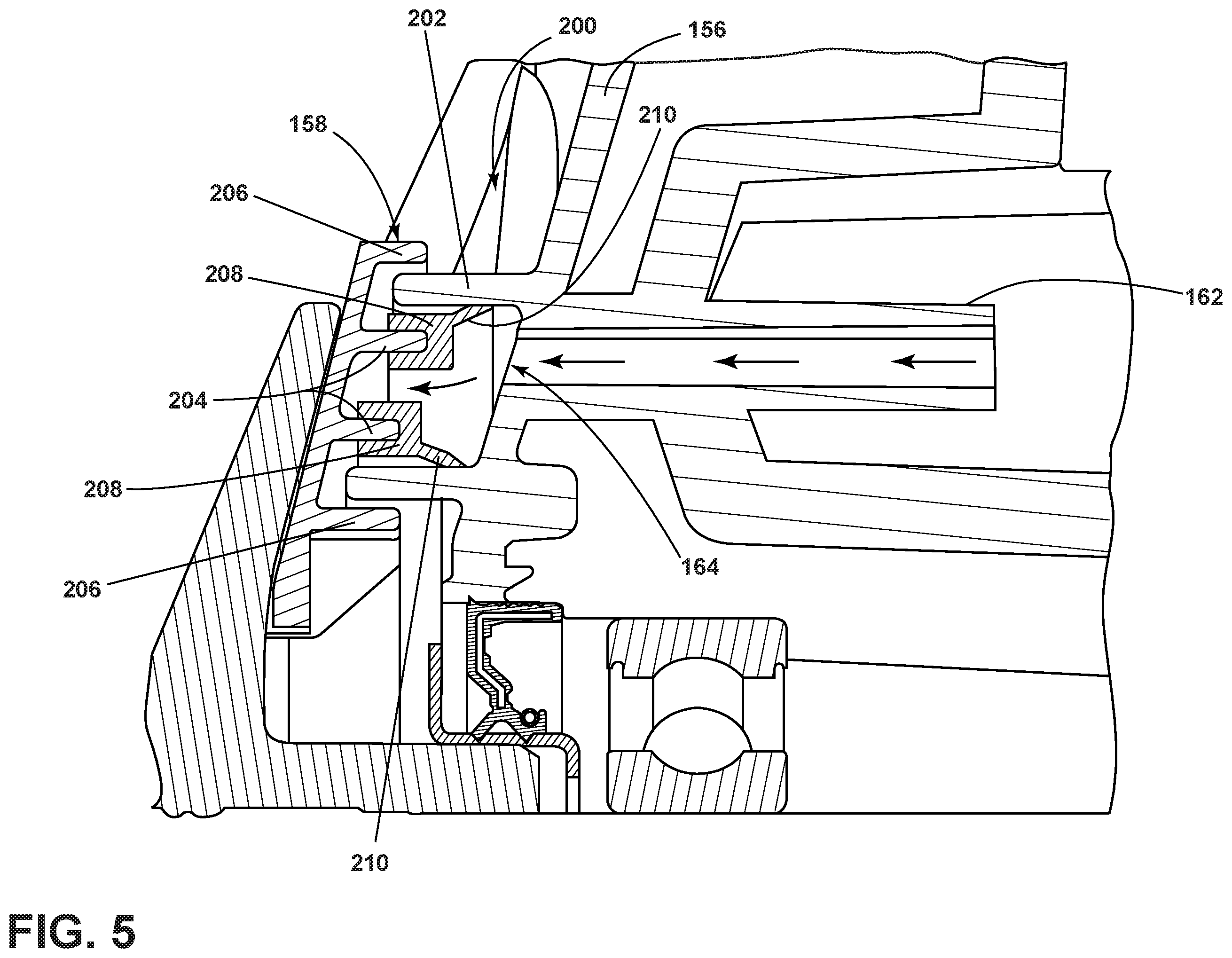 Patent US11814767 Figure 5 – Laundry treating appliance having a liquid distribution assembly