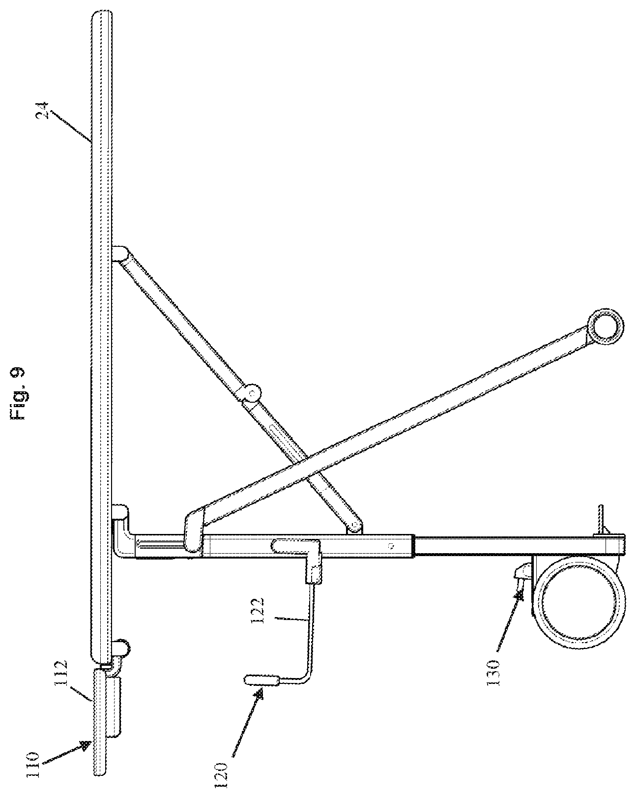 Patent US11814769 Figure 9 – Ironing board
