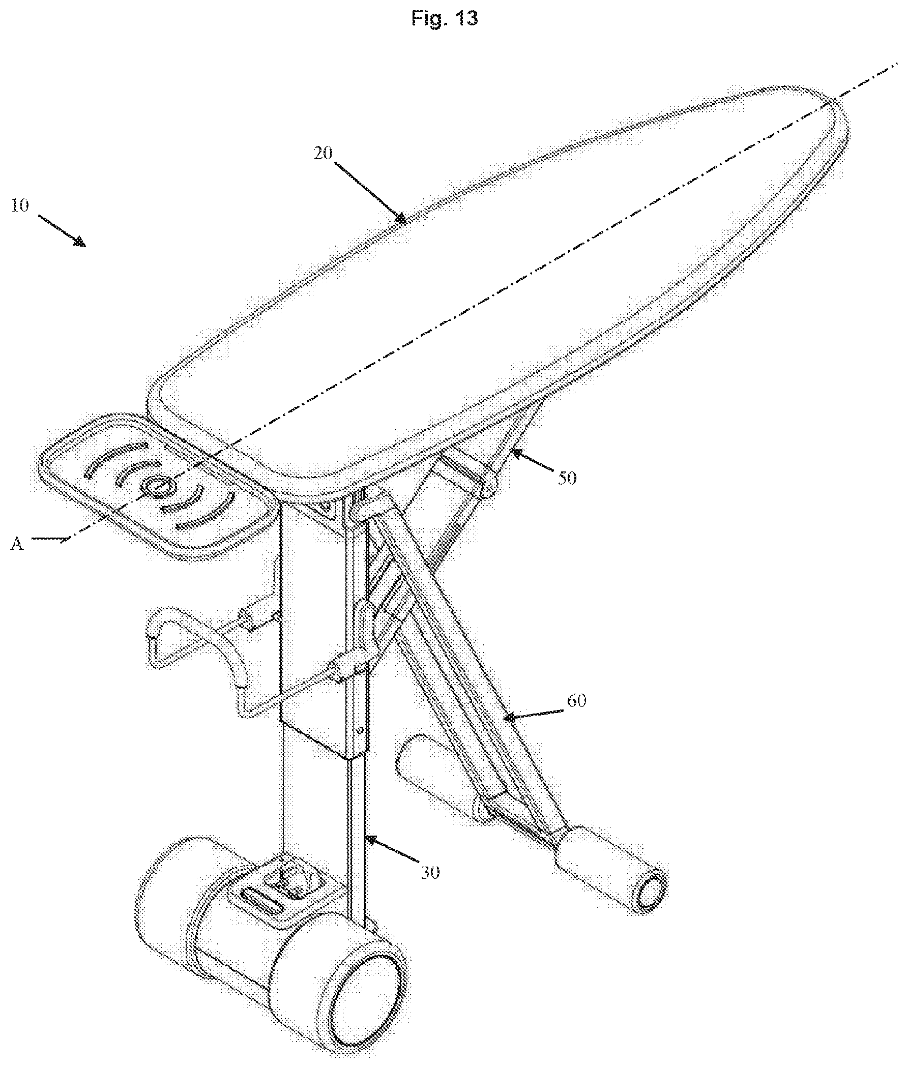 Patent US11814769 Figure 13 – Ironing board