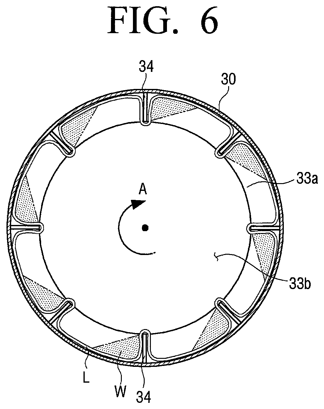 Patent US11814773 Figure 6 – Washing machine