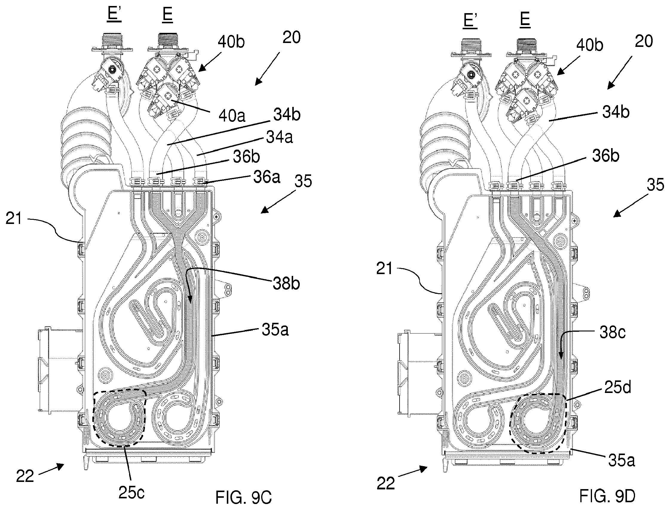 Patent US11814775 Figure 9 – Method for operating a laundry washing machine using a unit dose package and laundry washing machine implementing the method