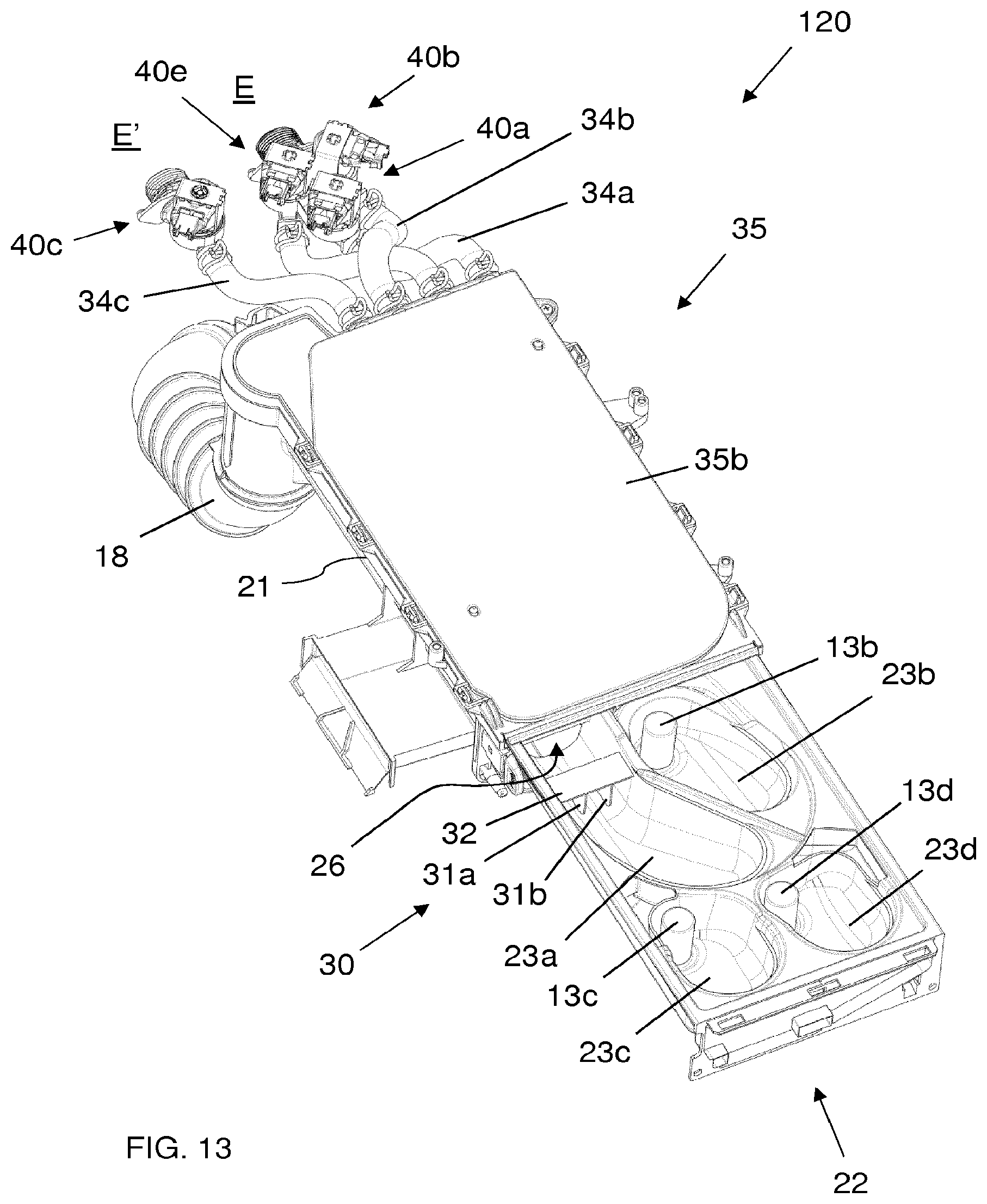 Patent US11814775 Figure 13 – Method for operating a laundry washing machine using a unit dose package and laundry washing machine implementing the method