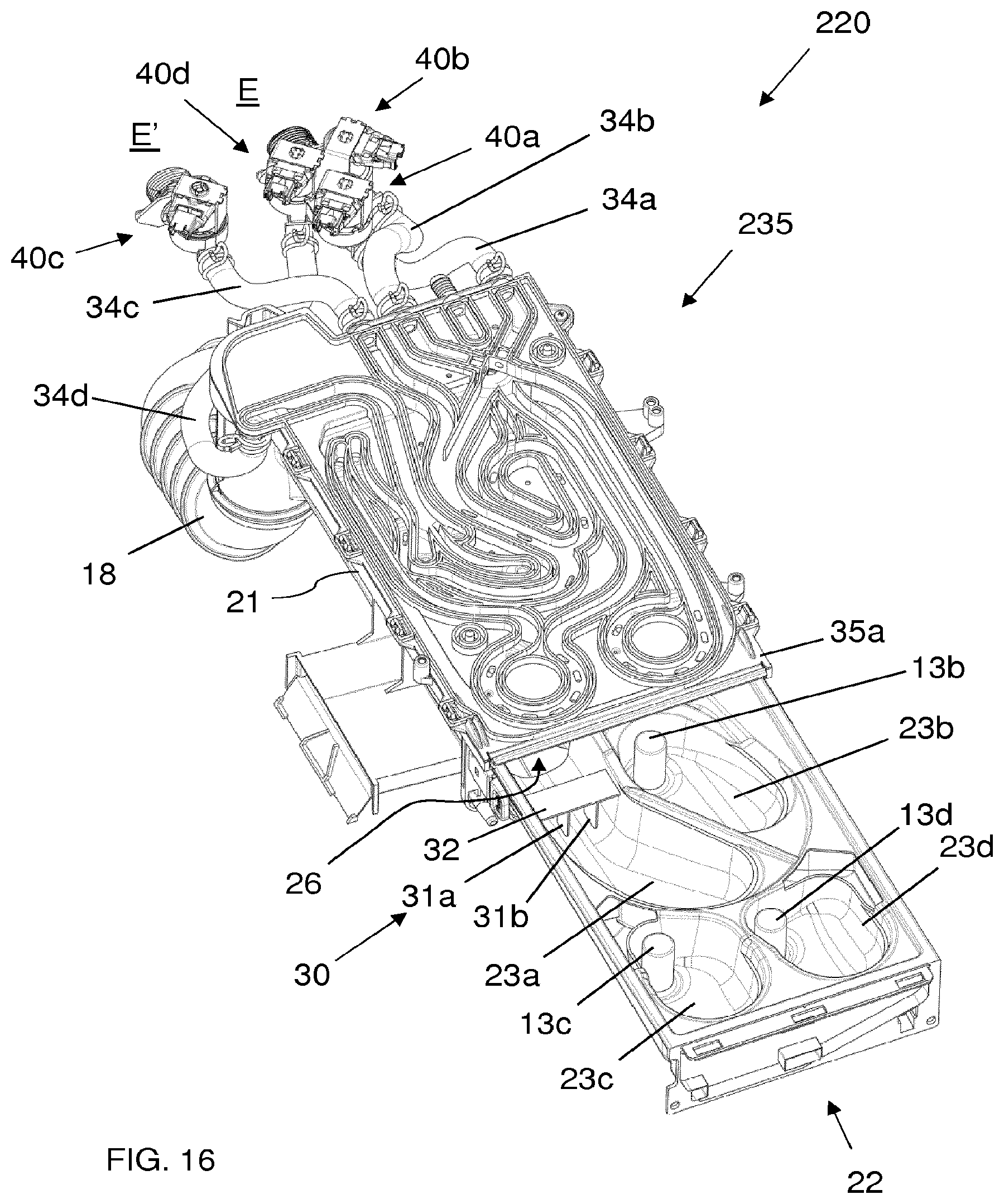 Patent US11814775 Figure 16 – Method for operating a laundry washing machine using a unit dose package and laundry washing machine implementing the method