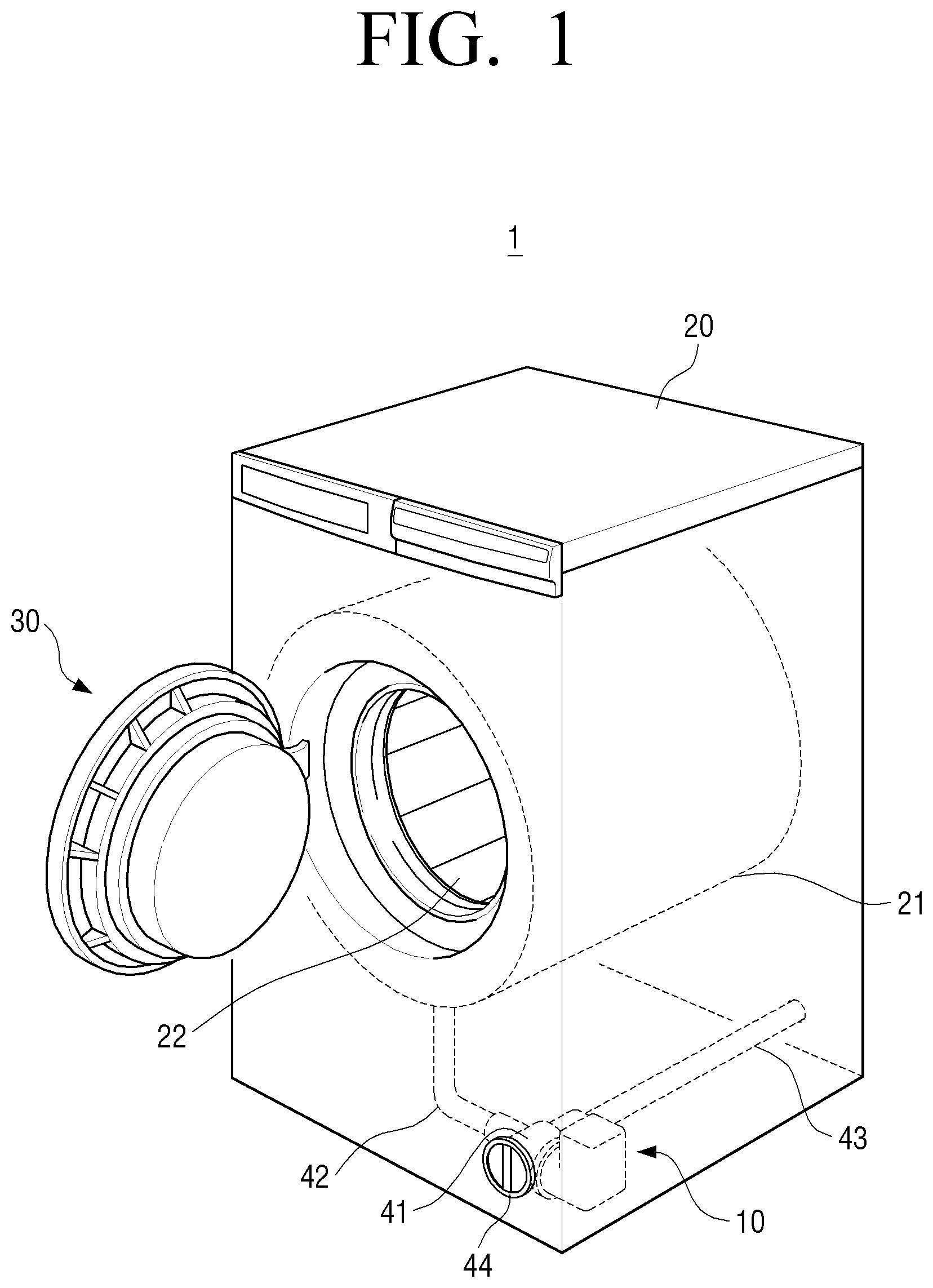 Patent US11814776 Figure 1 – Pump motor and washing machine having the same