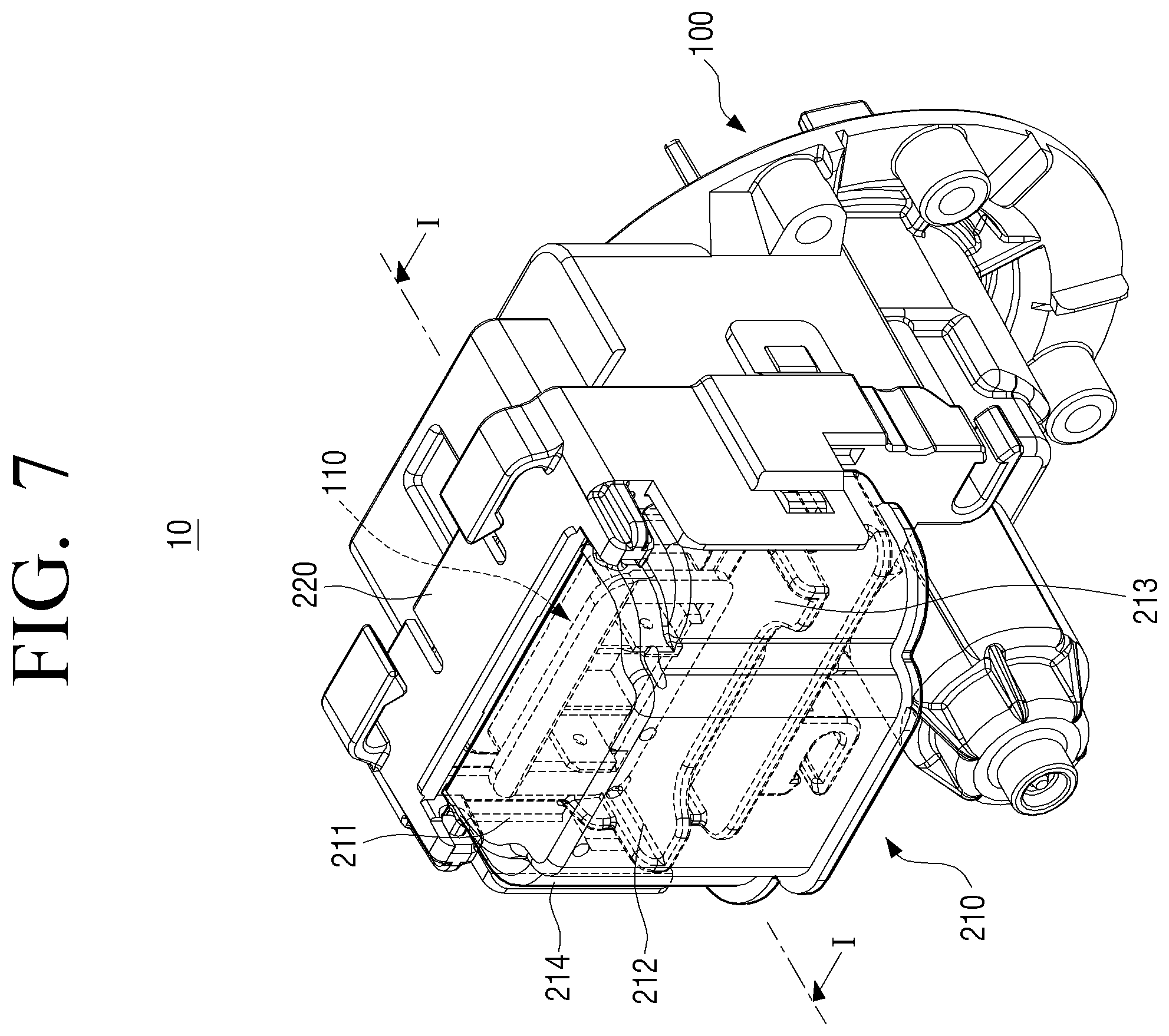 Patent US11814776 Figure 7 – Pump motor and washing machine having the same