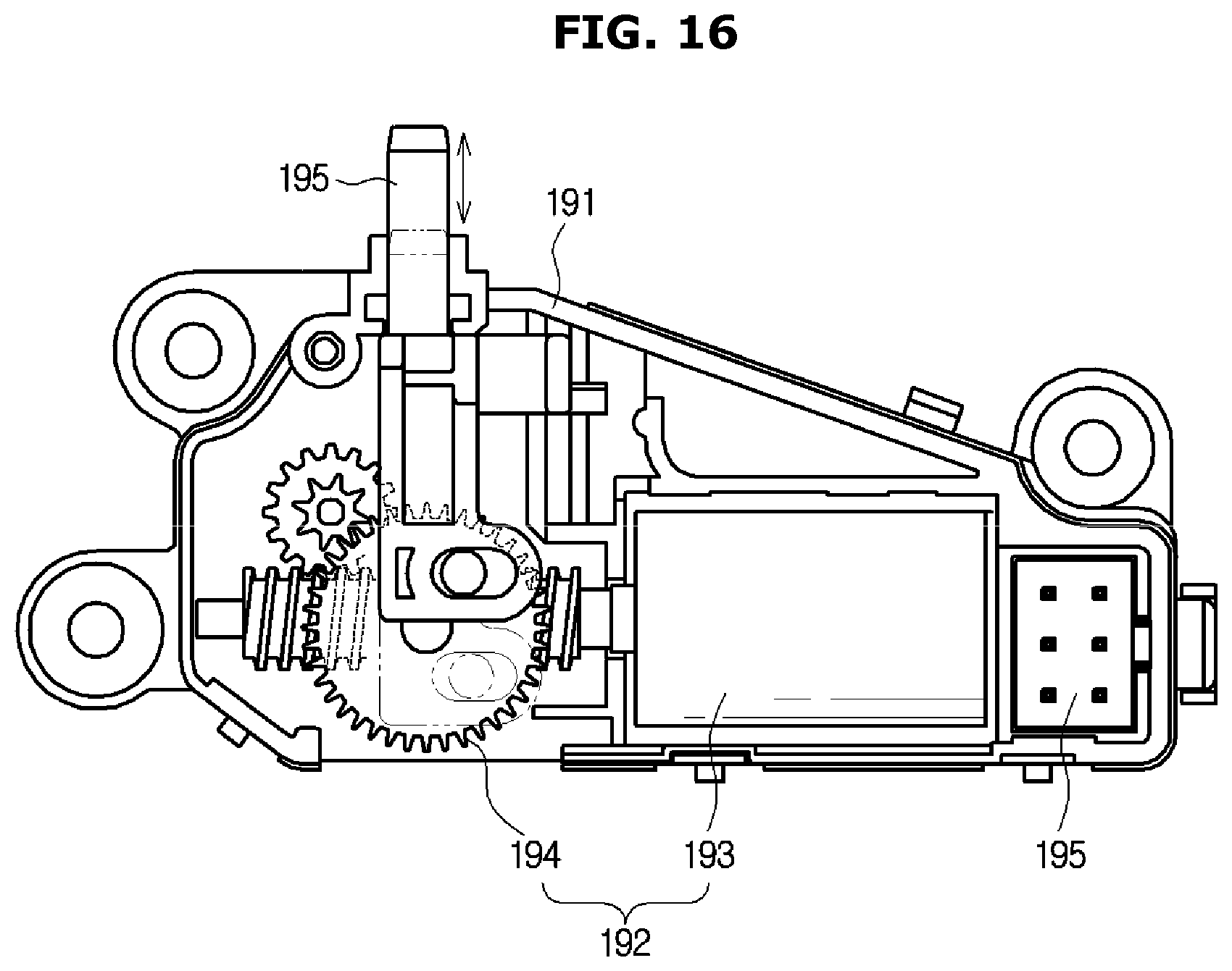 Patent US11814779 Figure 16 – Washing machine