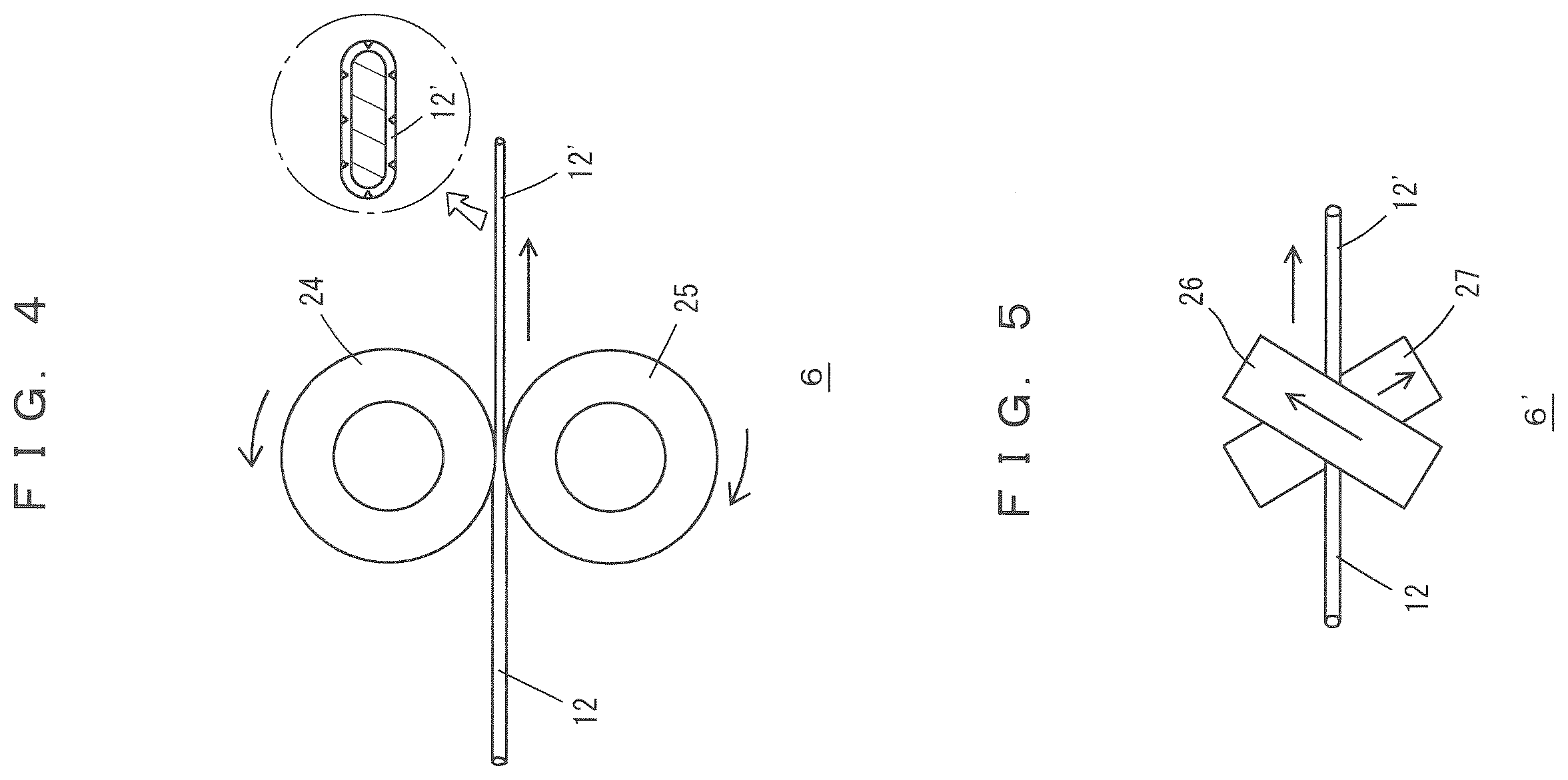 Patent US11814782 Figure 2 – Surface-processed fiber, method for manufacturing same, thread, and fiber product