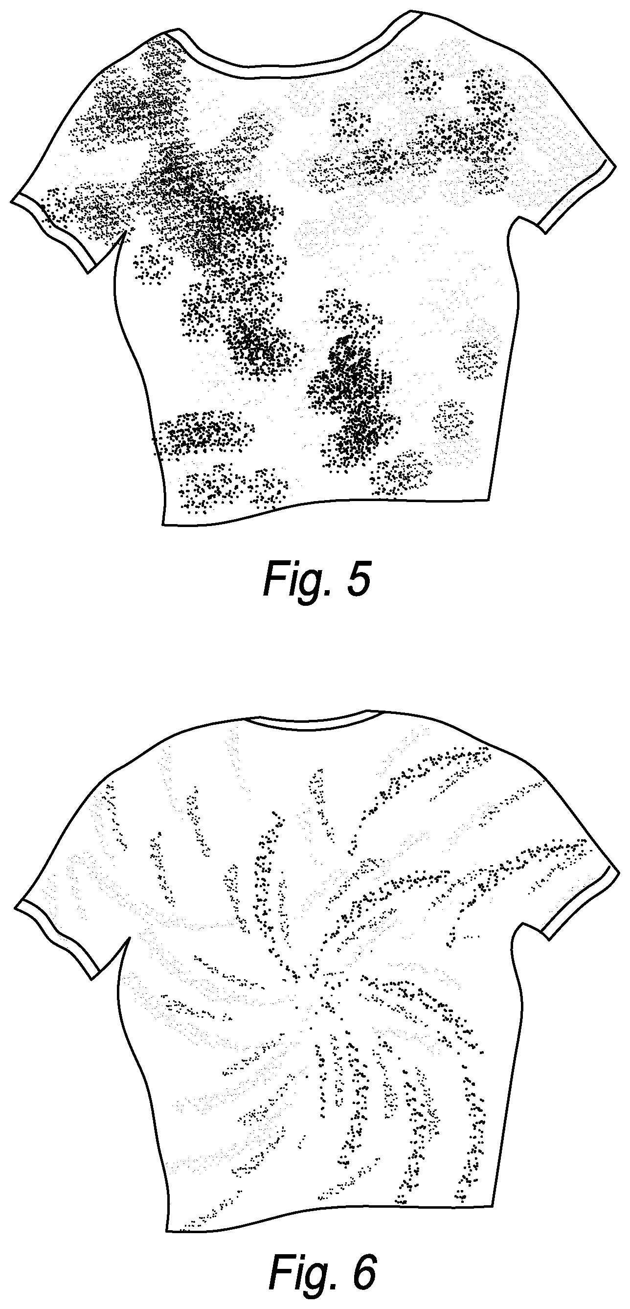 Patent US11814786 Figure 4 – Tie-dye poppers and method for creating same