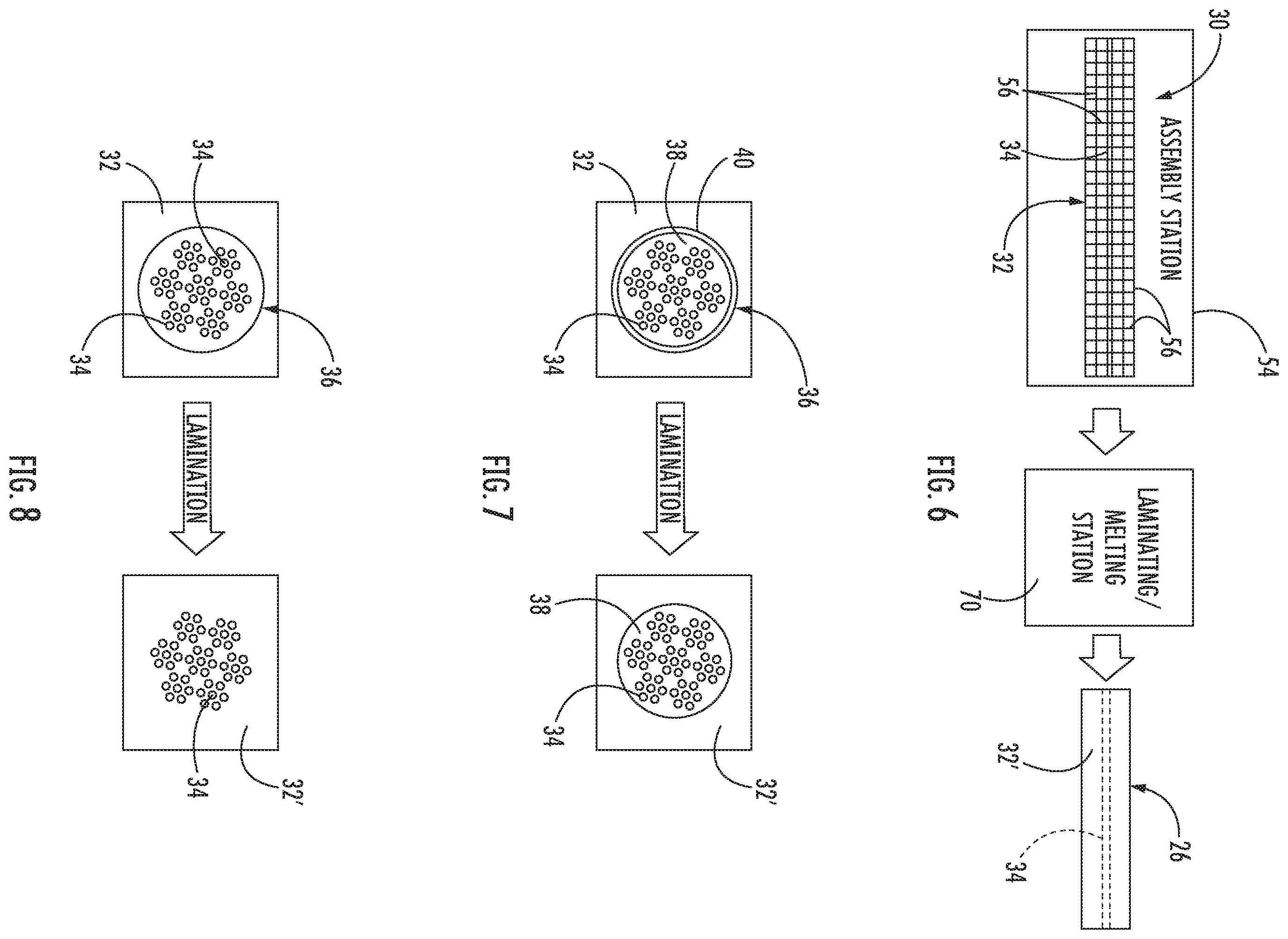 Patent US11814788 Figure 3 – Elevator load bearing member having a fabric structure