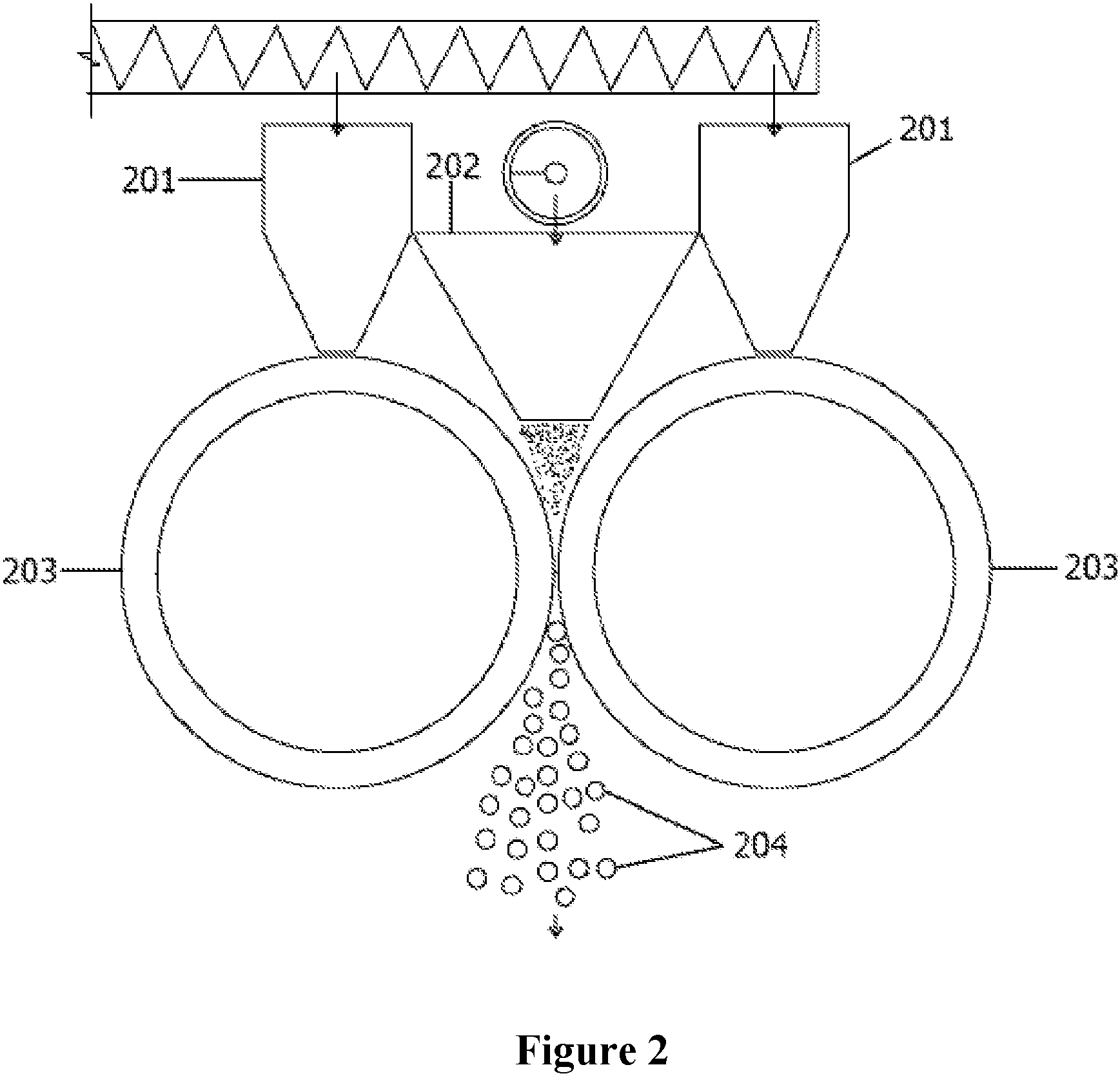 Patent US11814798 Figure 2 – Asphalt shingle waste powders and related methods