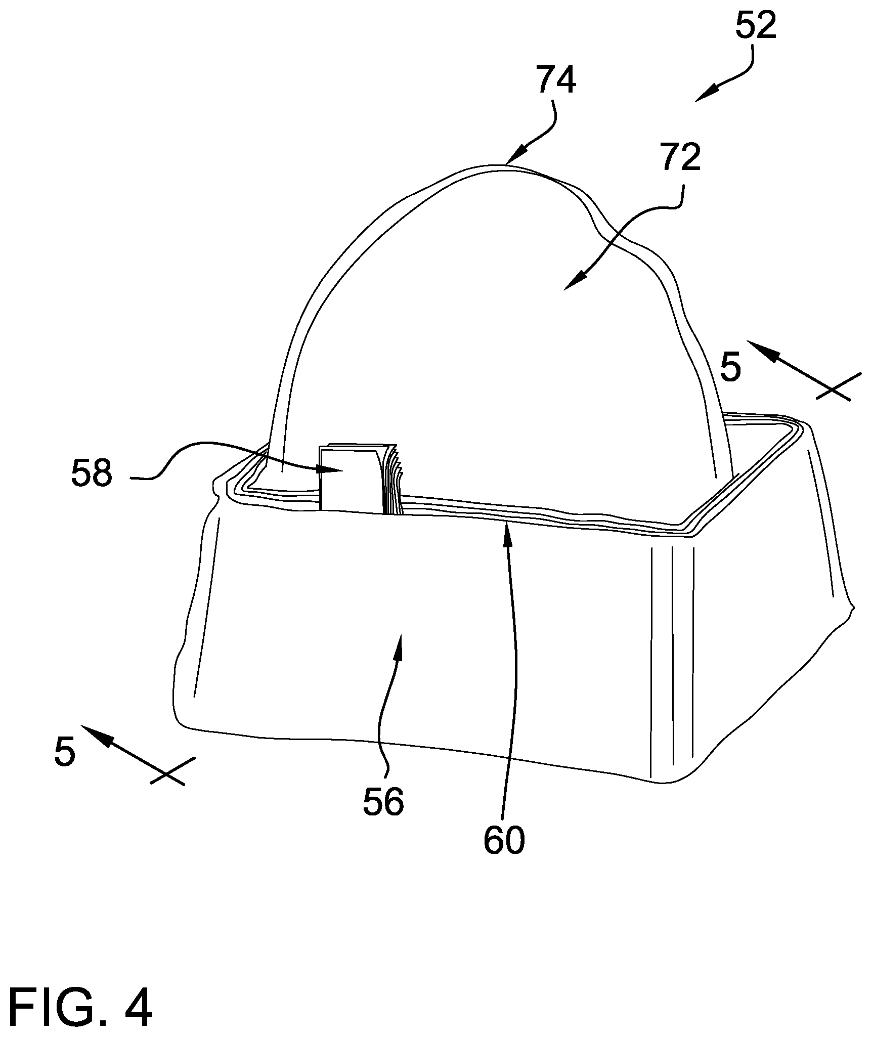 Patent US11814801 Figure 4 – Fecal matter retrieval and disposal device and method of use