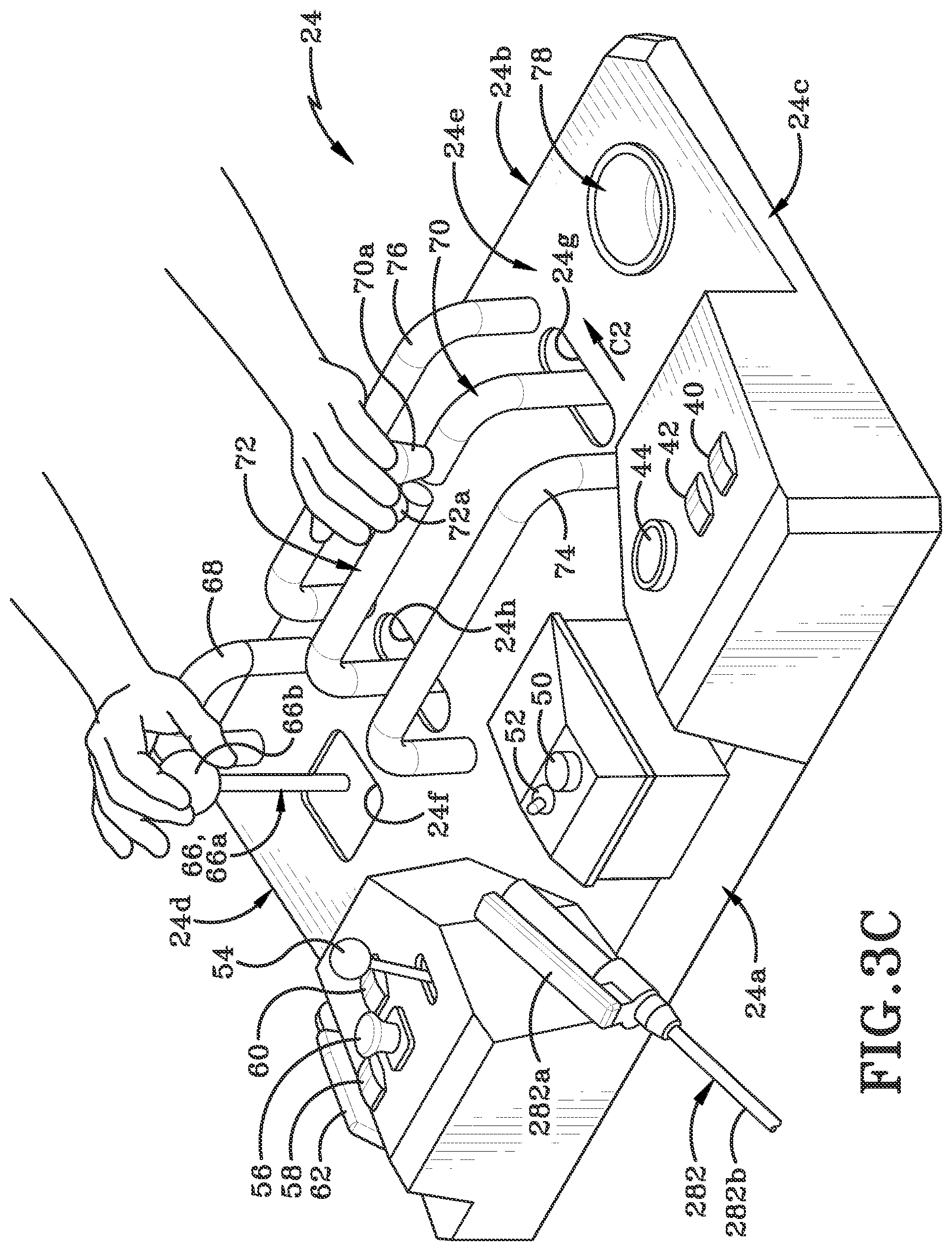 Patent US11814802 Figure 5 – Power unit for treating a surface