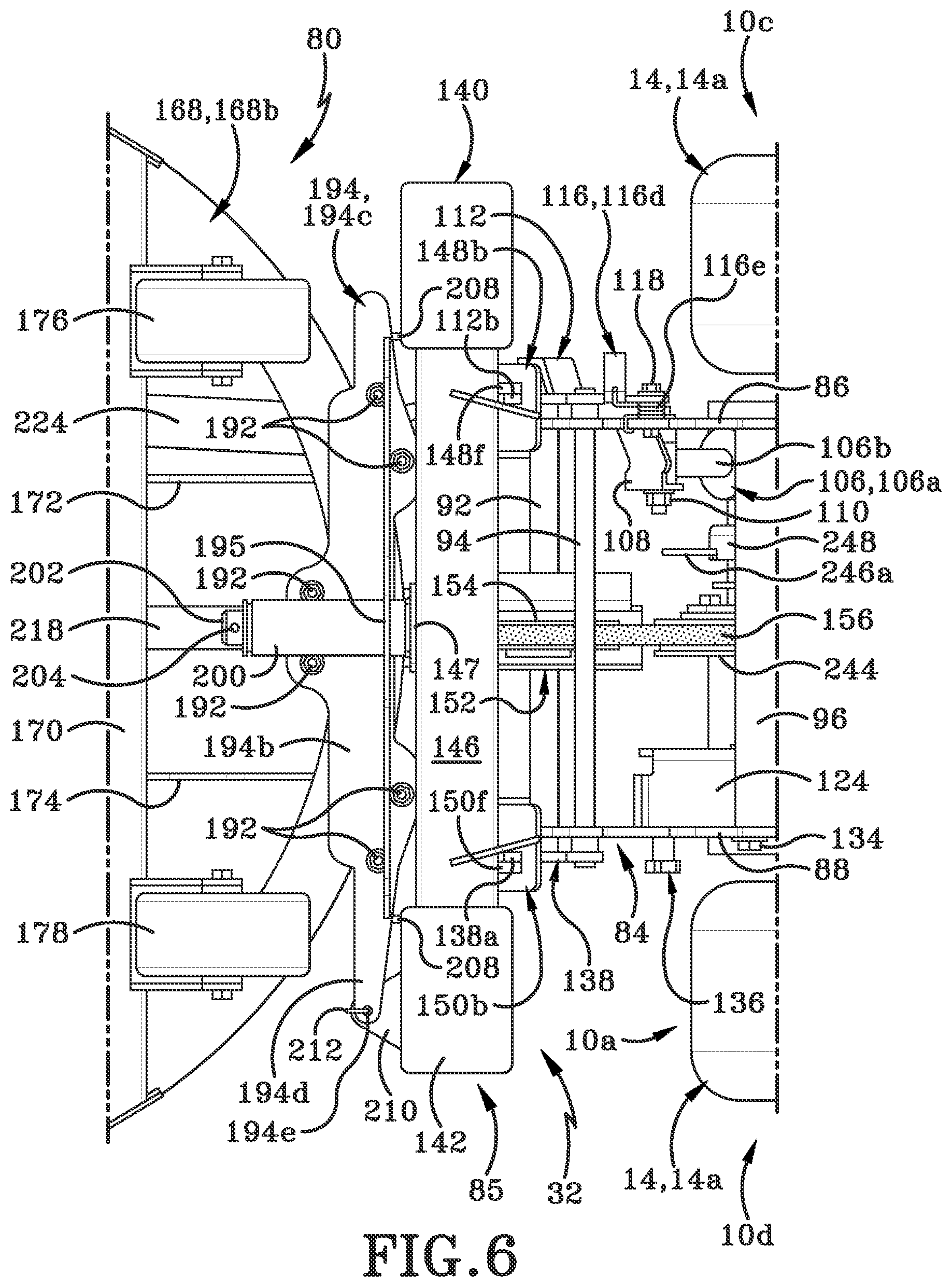 Patent US11814802 Figure 9 – Power unit for treating a surface