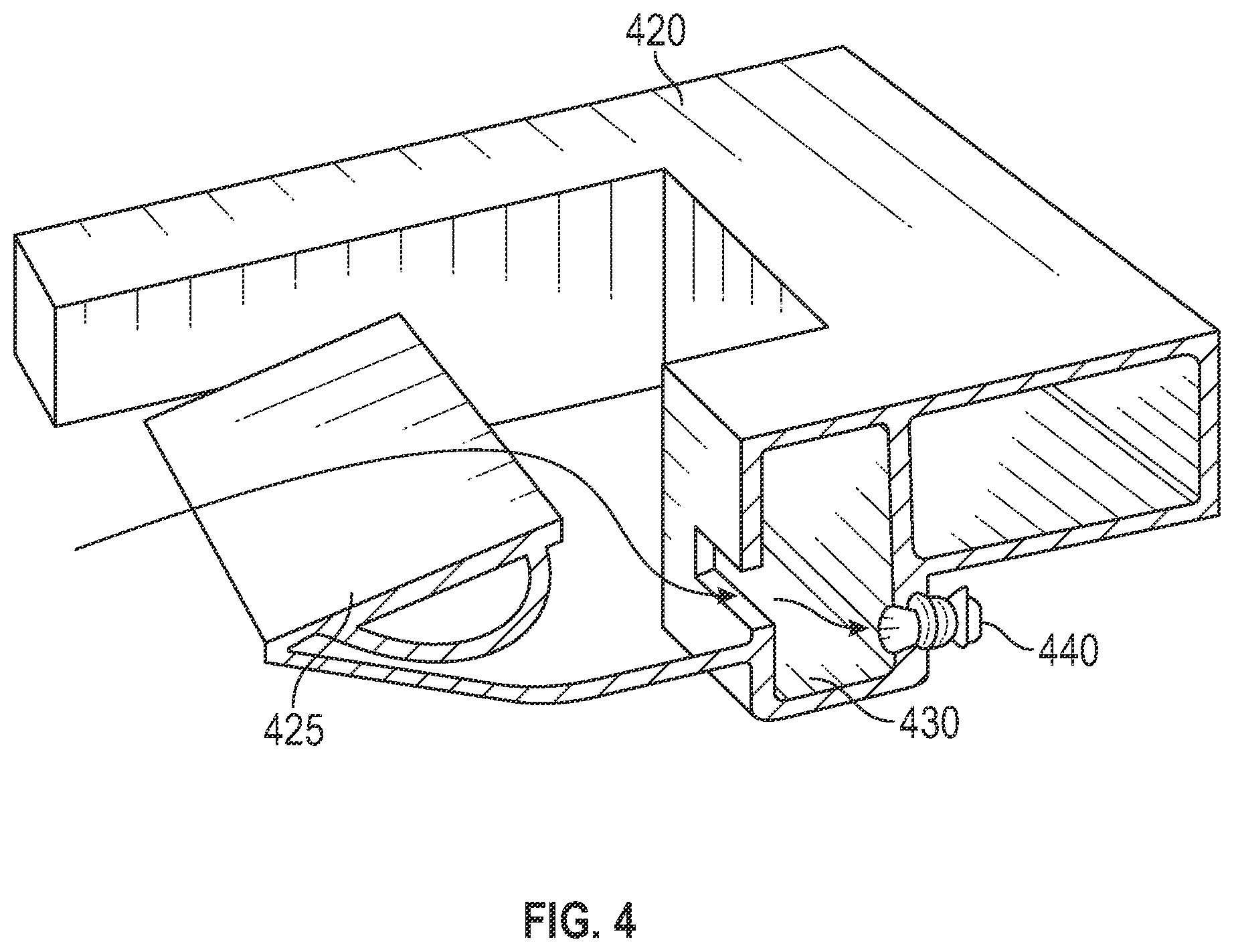 Patent US11814804 Figure 4 – System for removing polymer pellets and other contaminants from water reservoirs