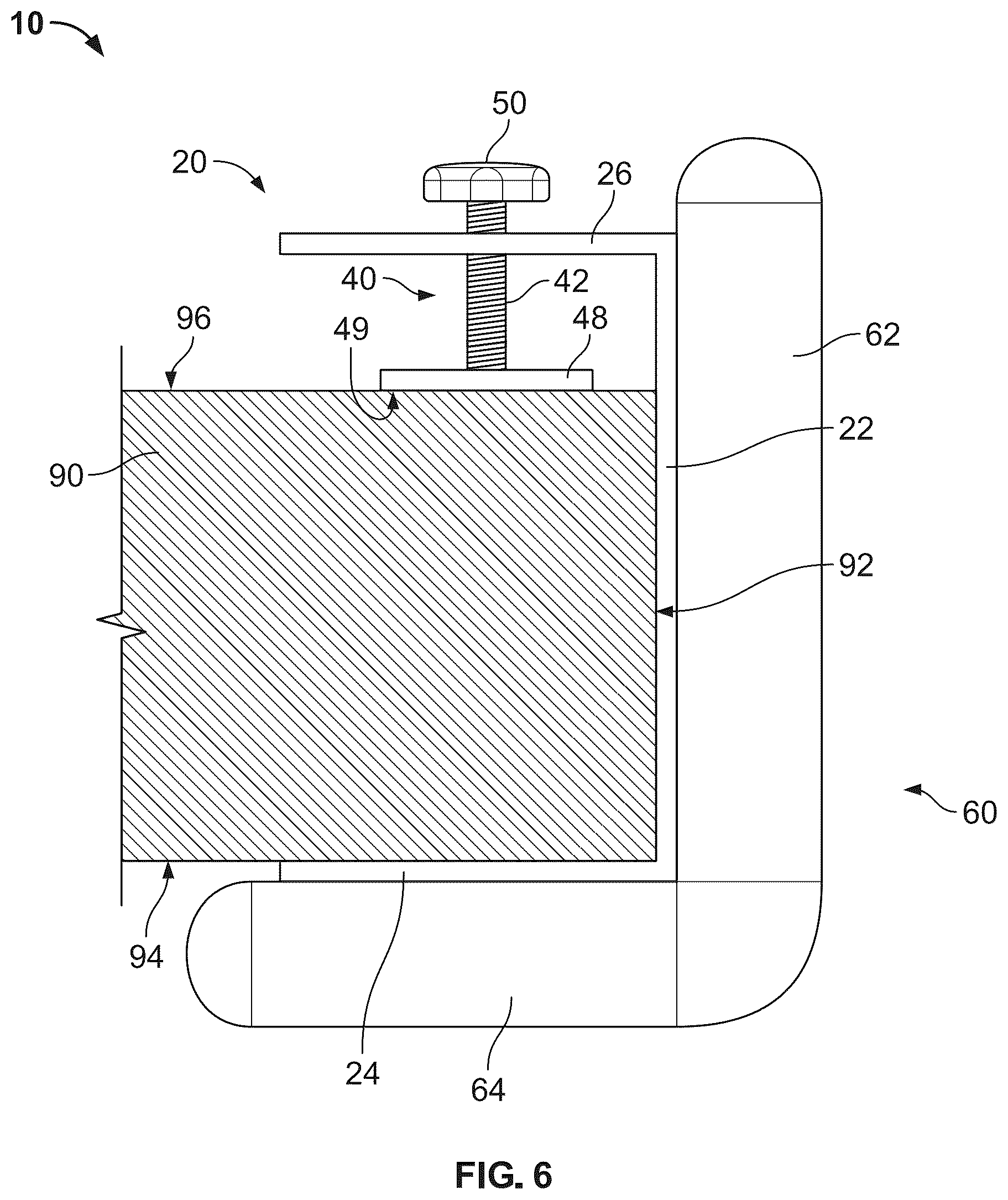 Patent US11814805 Figure 7 – Boat dock bumper and method of using the same