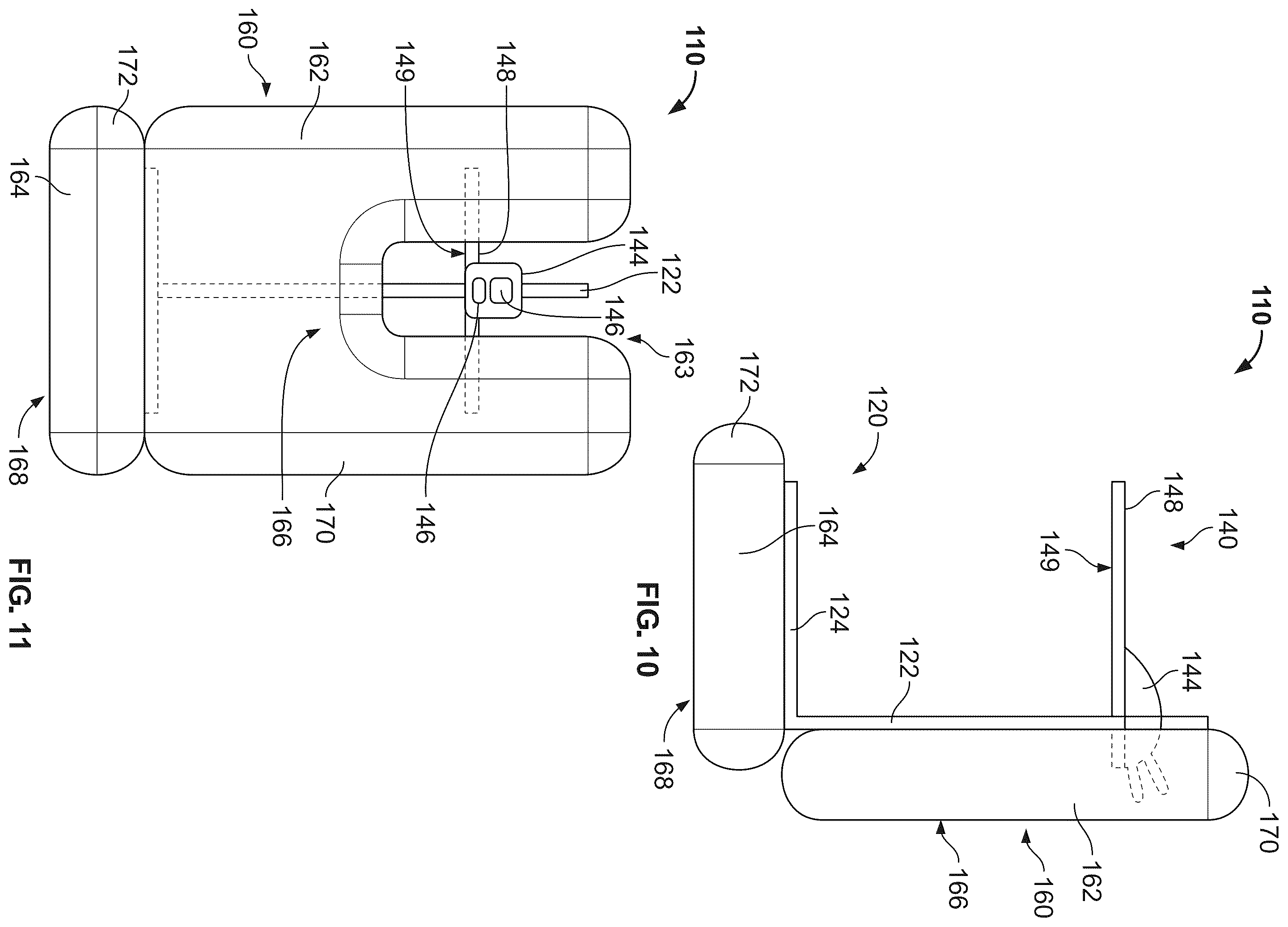 Patent US11814805 Figure 10 – Boat dock bumper and method of using the same