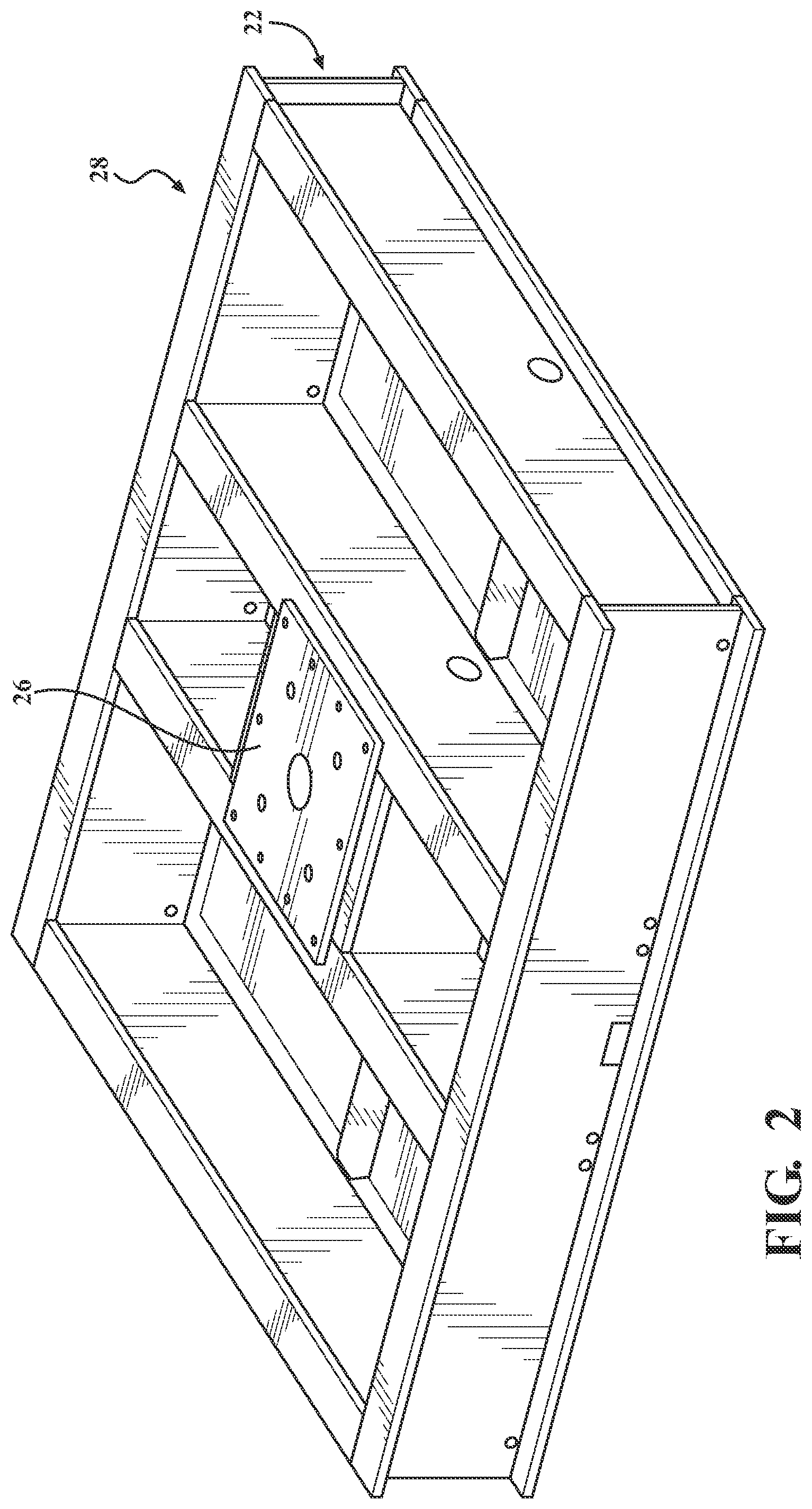 Patent US11814807 Figure 2 – Ballast tray assembly for a tower structure