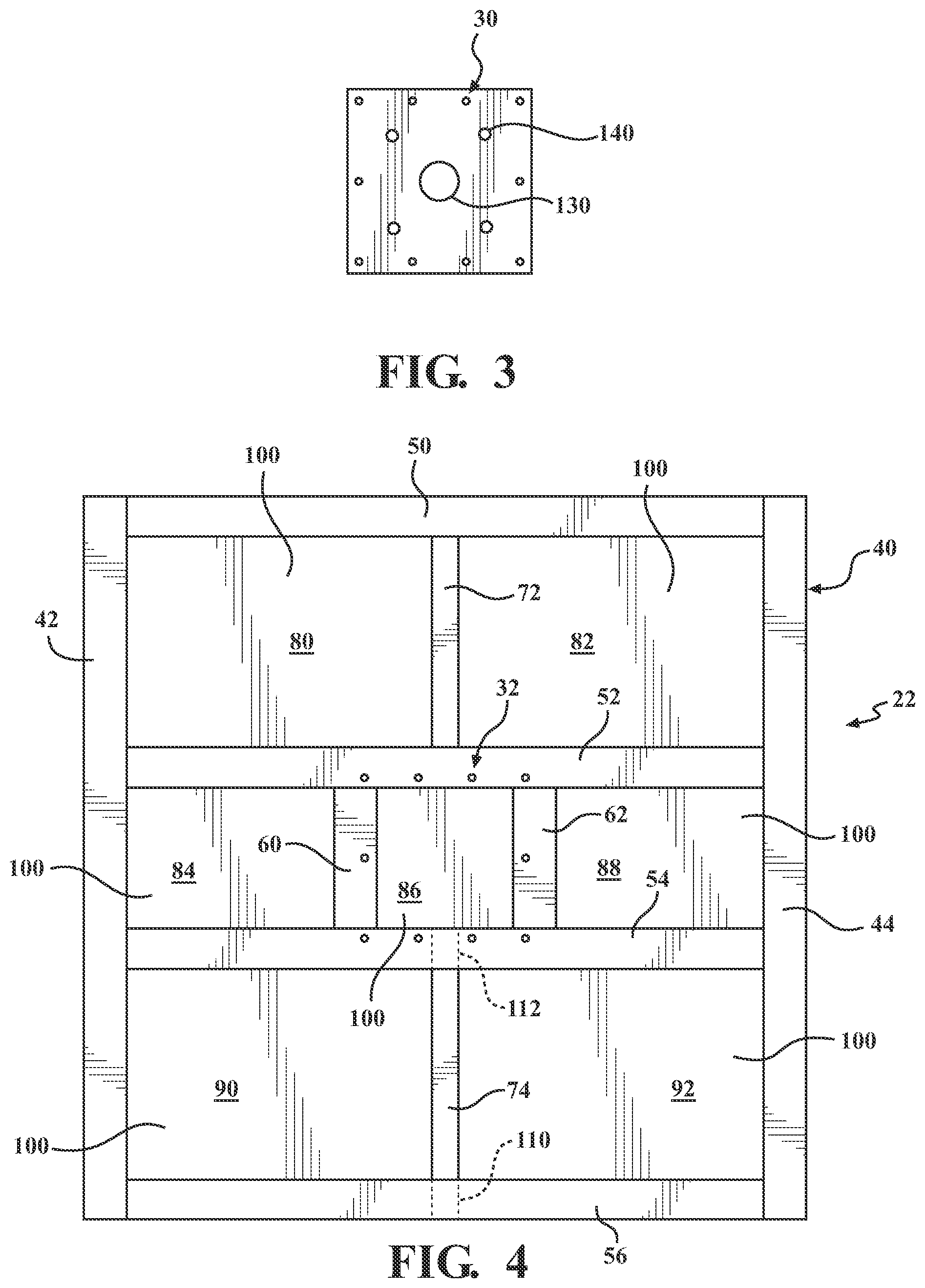 Patent US11814807 Figure 3 – Ballast tray assembly for a tower structure