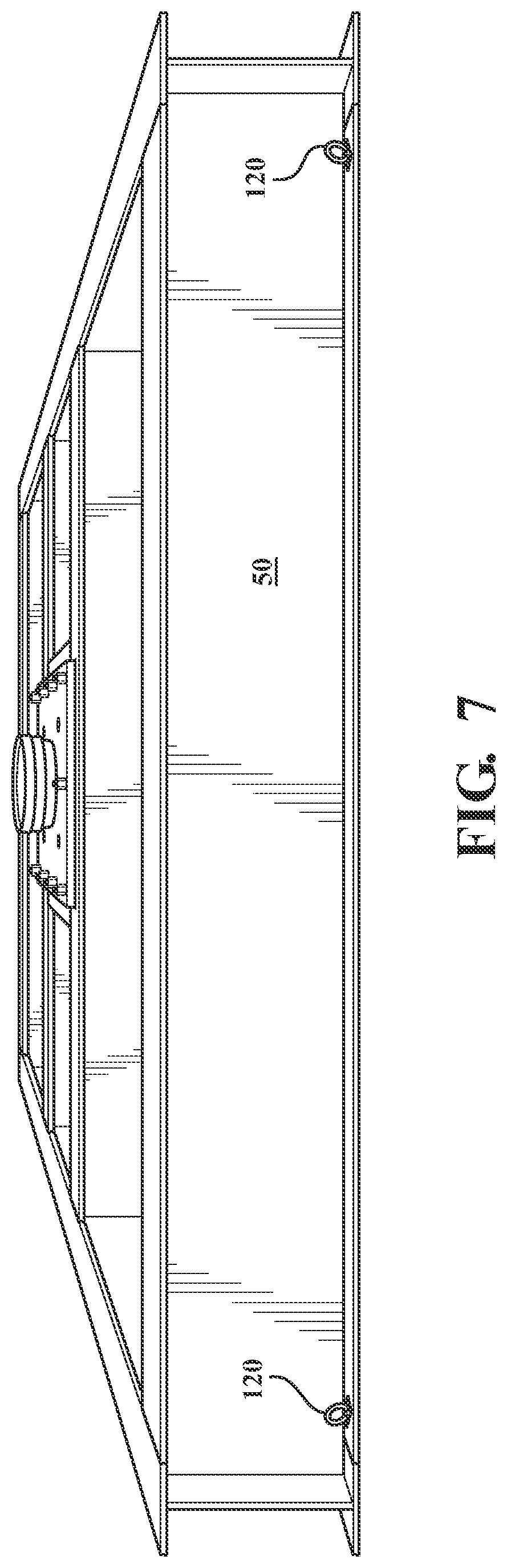 Patent US11814807 Figure 6 – Ballast tray assembly for a tower structure