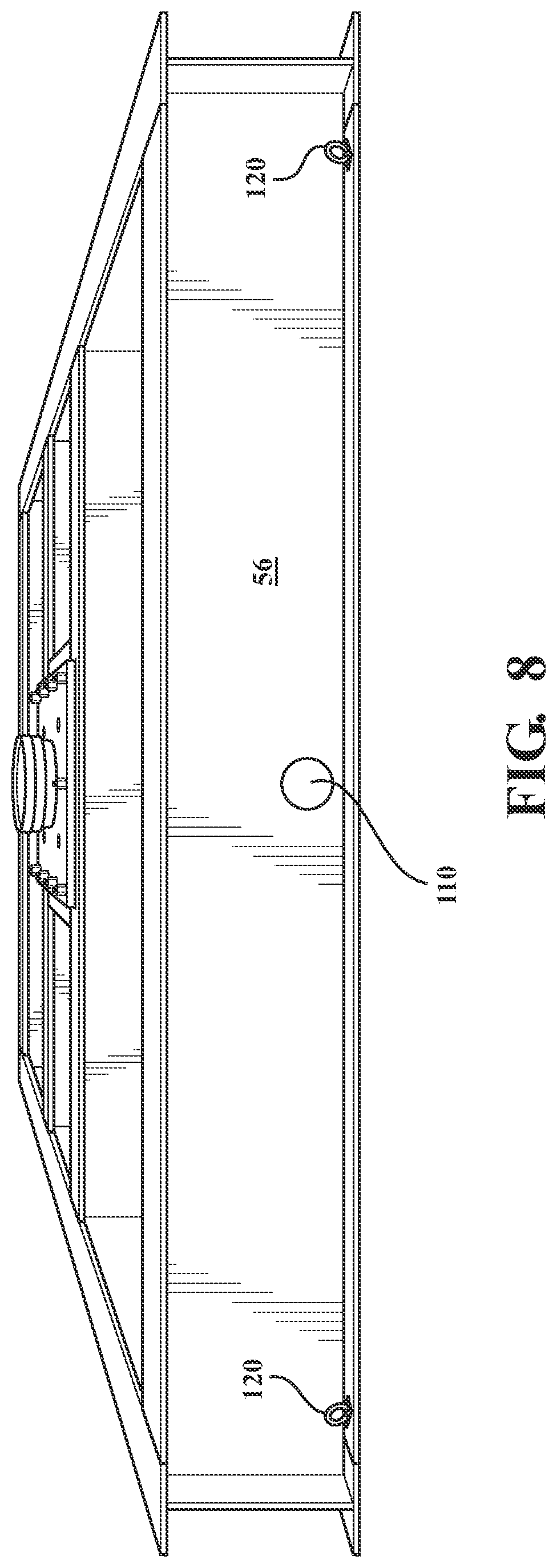 Patent US11814807 Figure 7 – Ballast tray assembly for a tower structure